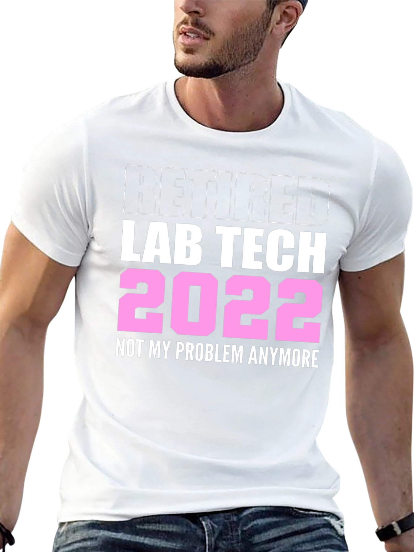 Black Retired Lab Tech 2022 T-Shirt view 13