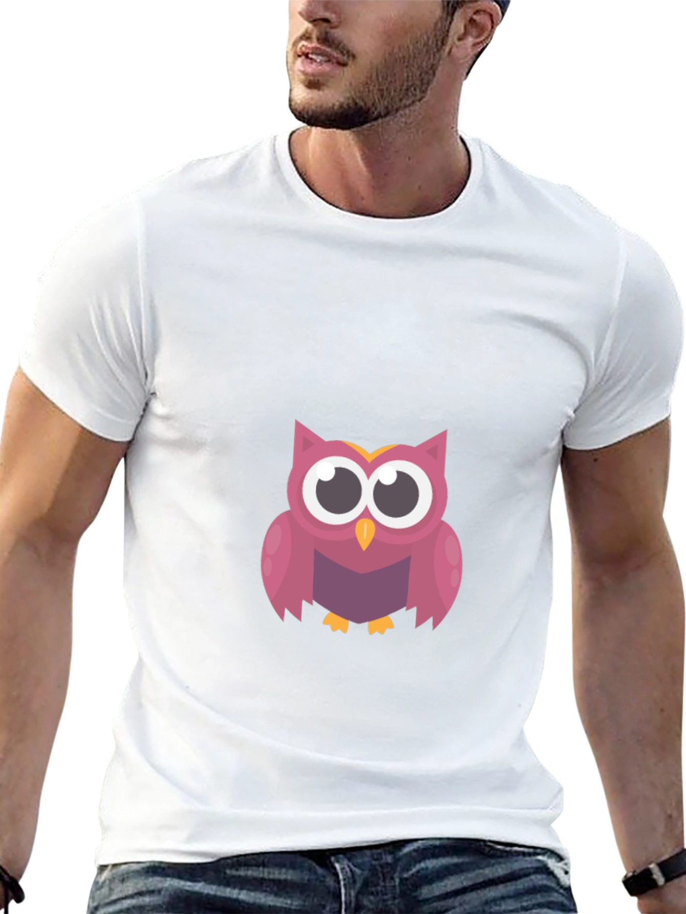 Black Owl Graphic T-Shirt - Fun and Stylish Tee view 13