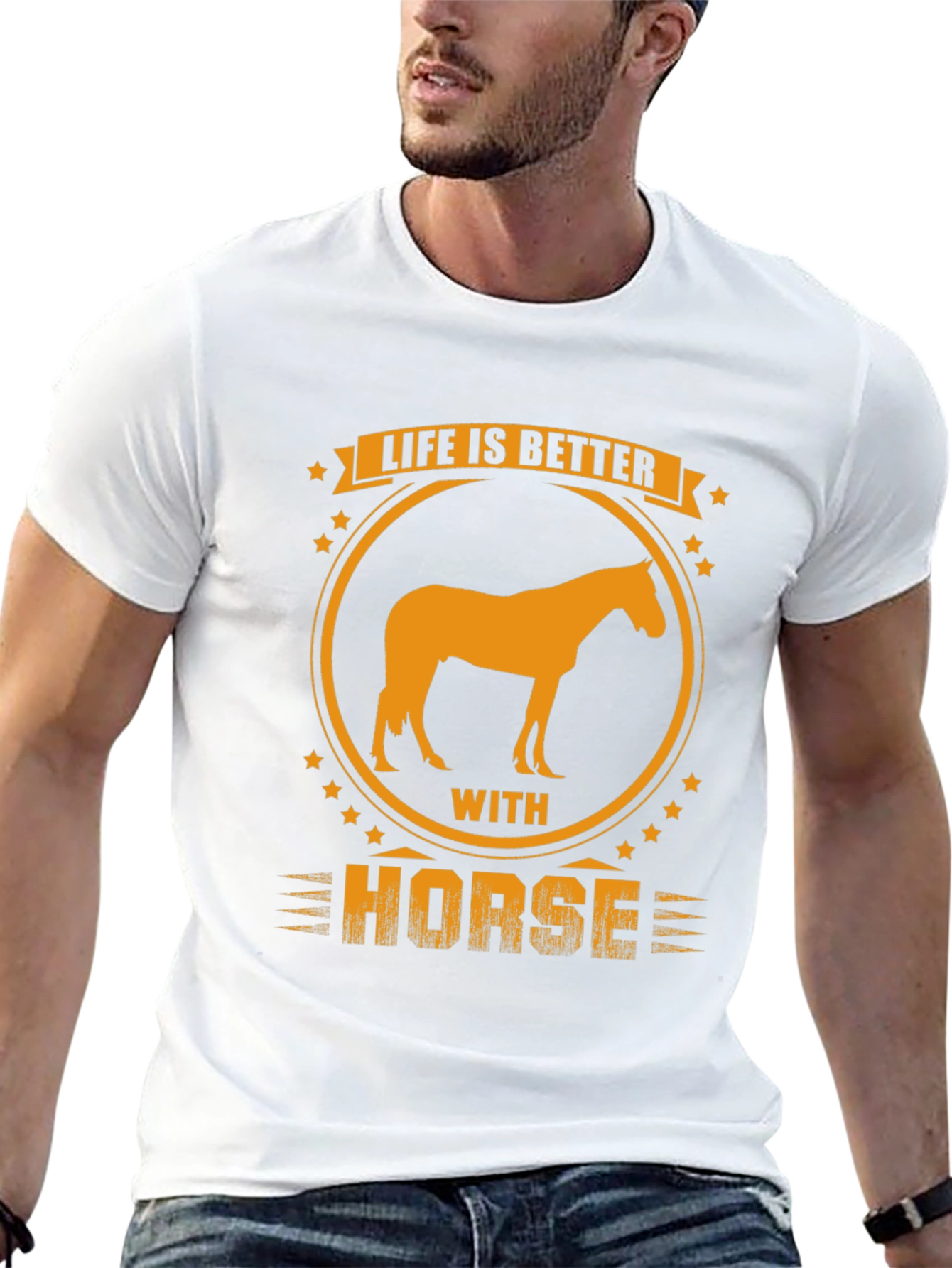Black Life is Better with a Horse T-Shirt view 13