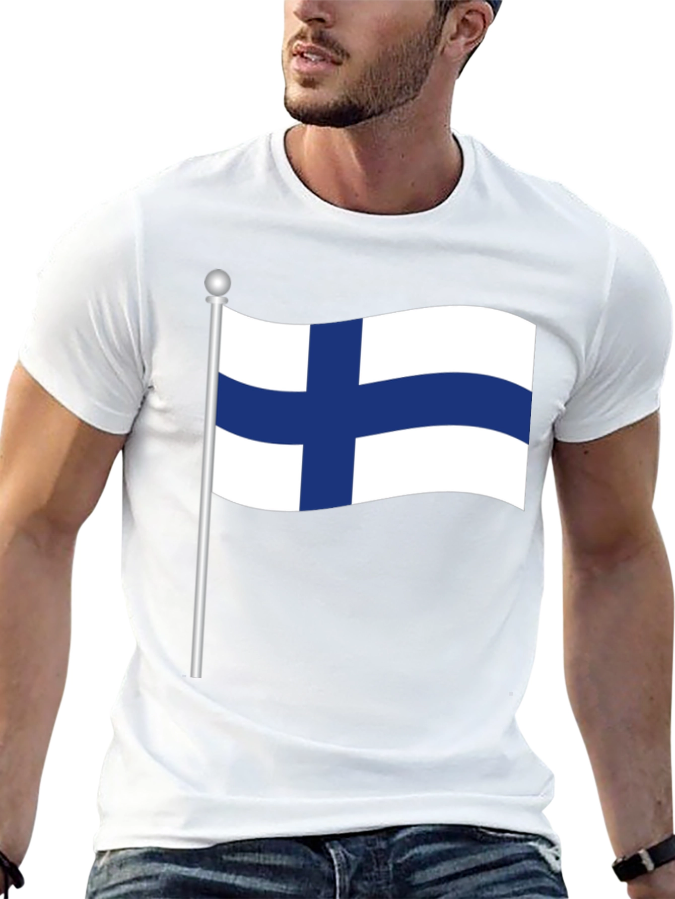 Finland Flag T-Shirt - Show Your Pride - 13