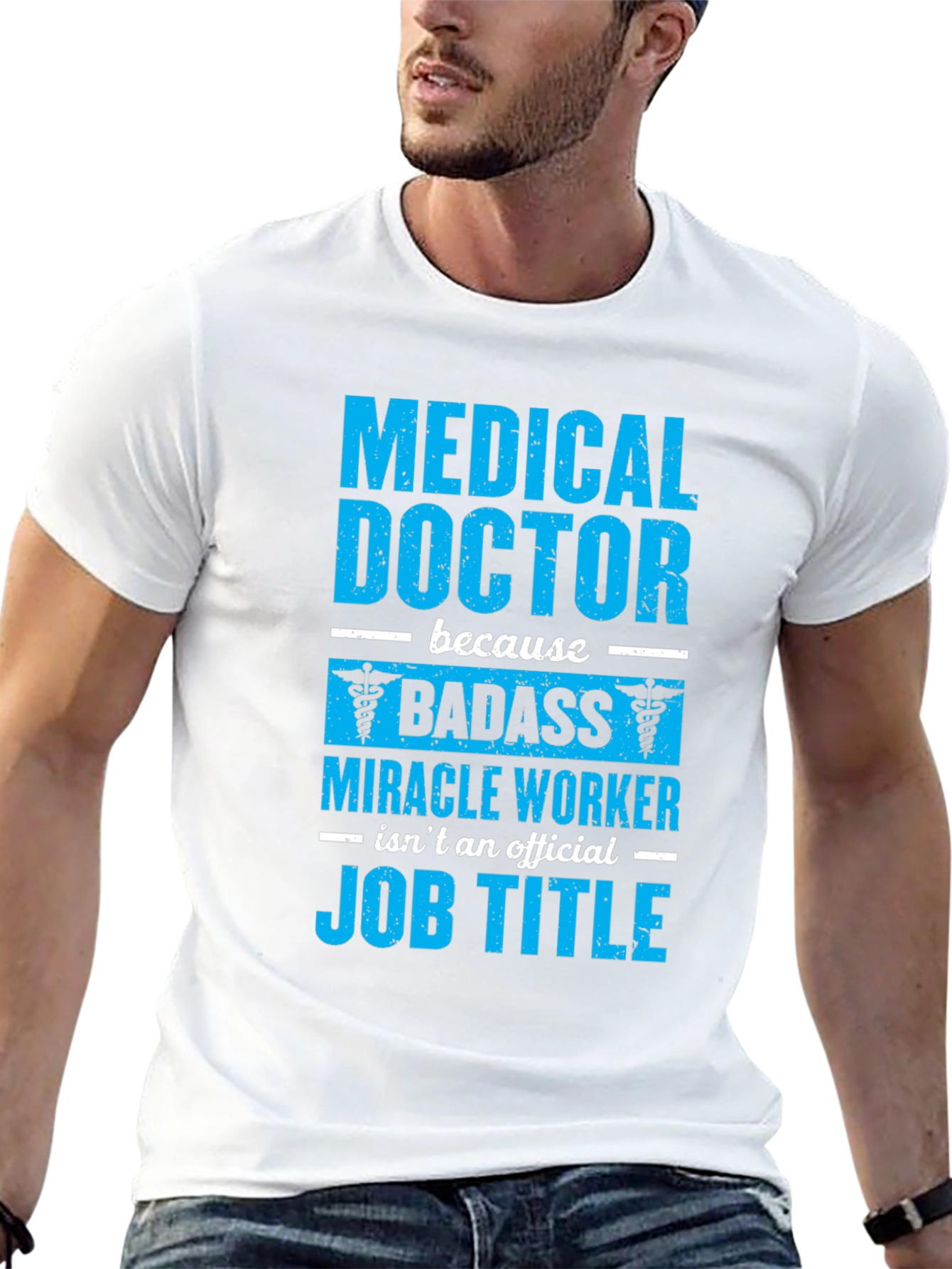 Medical Doctor Badass Graphic T-Shirt - 13