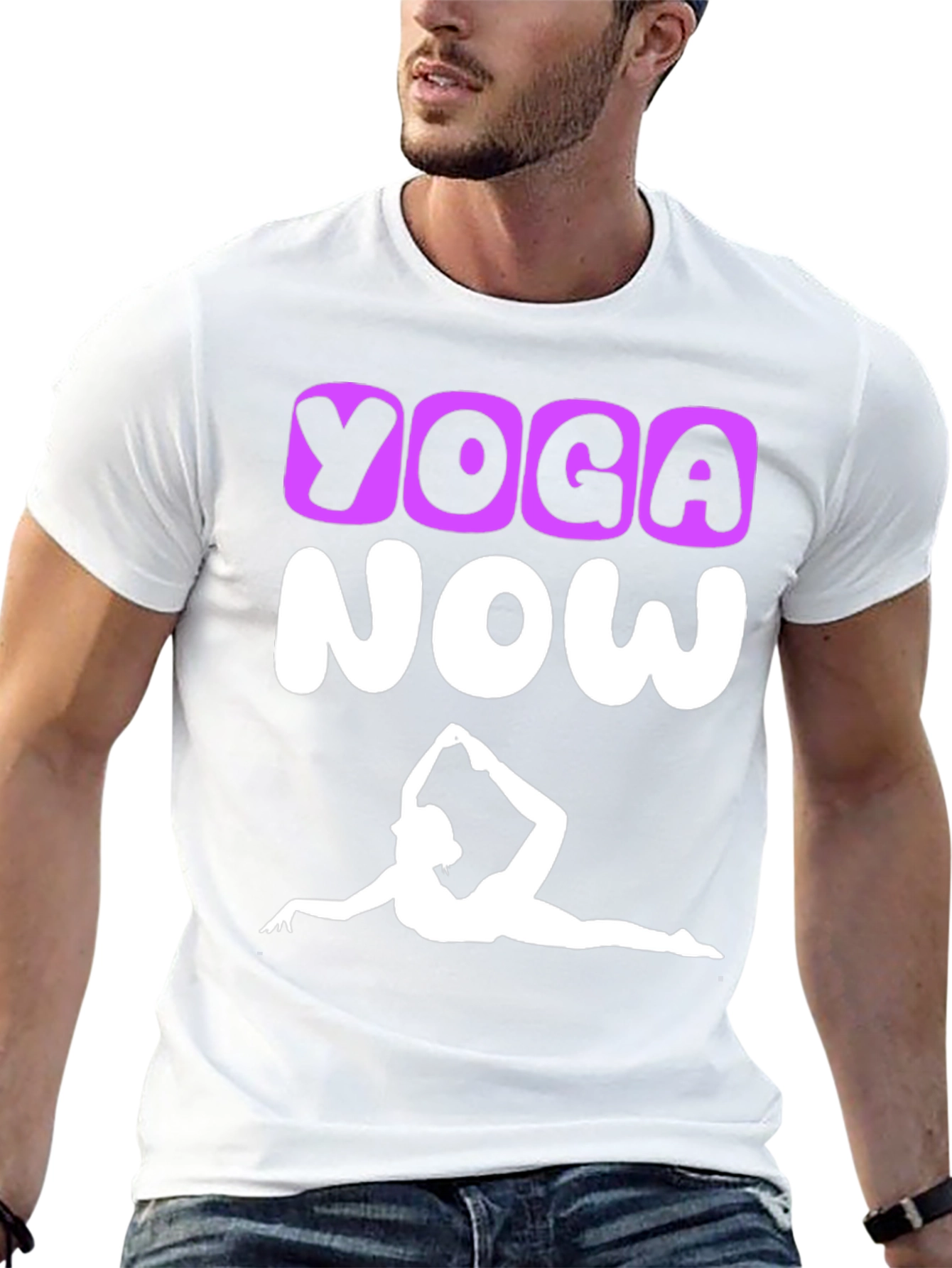 Yoga Now Graphic T-Shirt for Fitness & Style - 13
