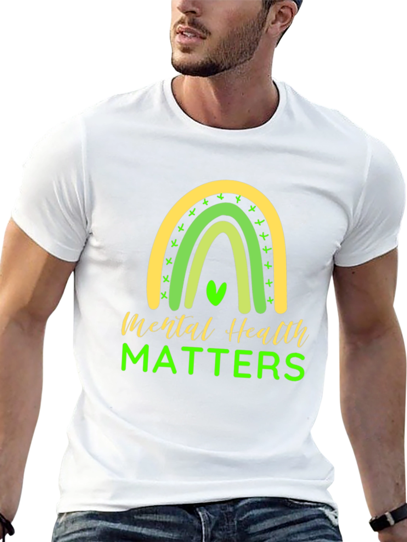 Black Mental Health Matters T-Shirt view 13