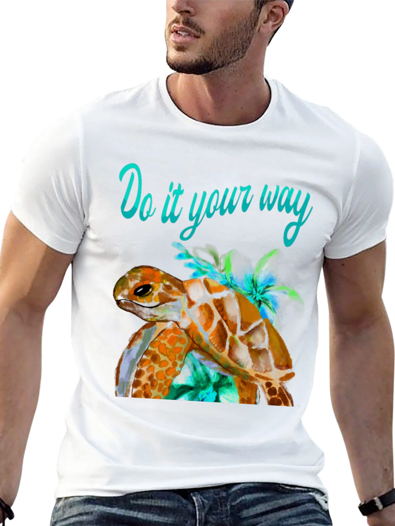 Black Turtle Graphic Tee - Do It Your Way view 13