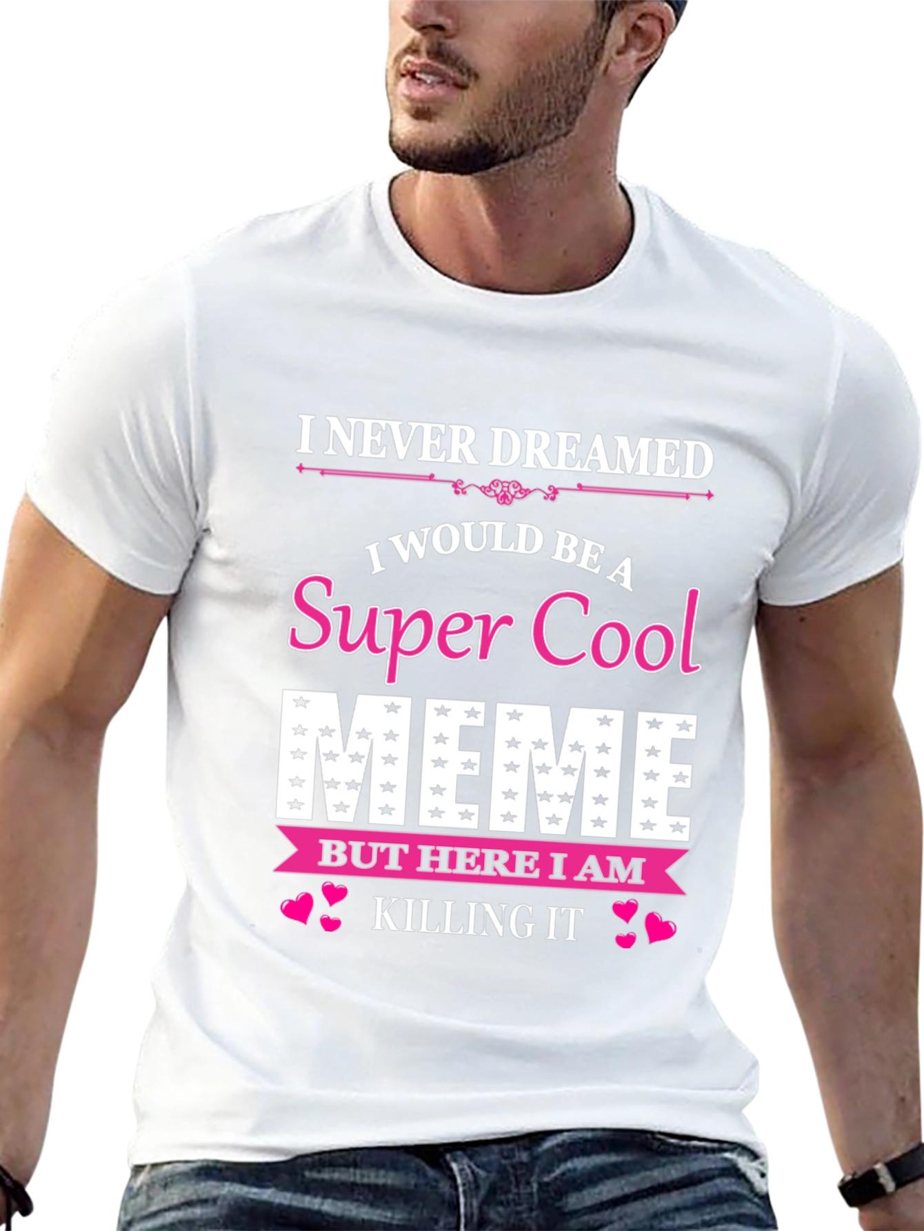 Black Super Cool Meme T-Shirt view 13
