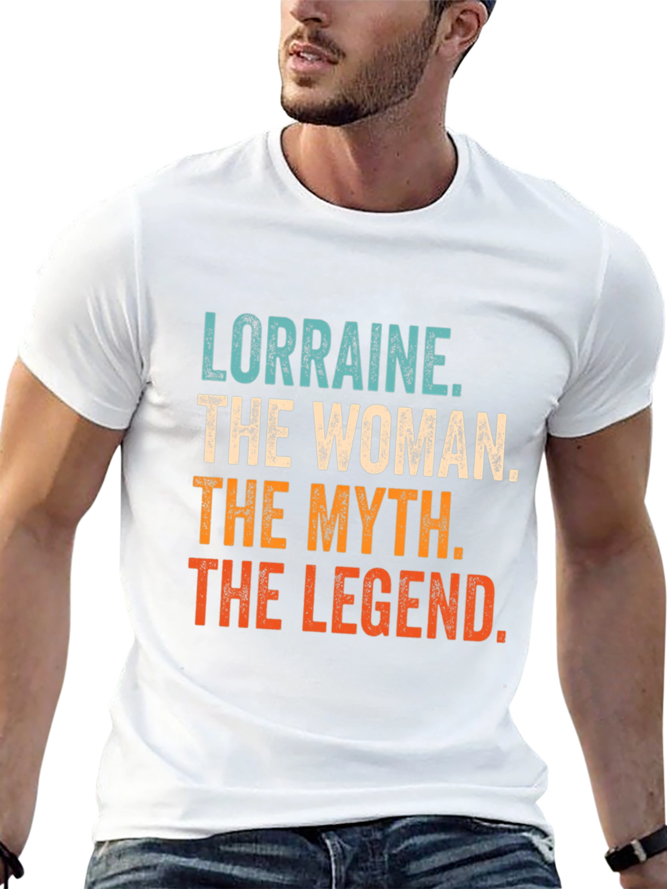 Black Lorraine: The Woman, The Myth, The Legend T-Shirt view 13