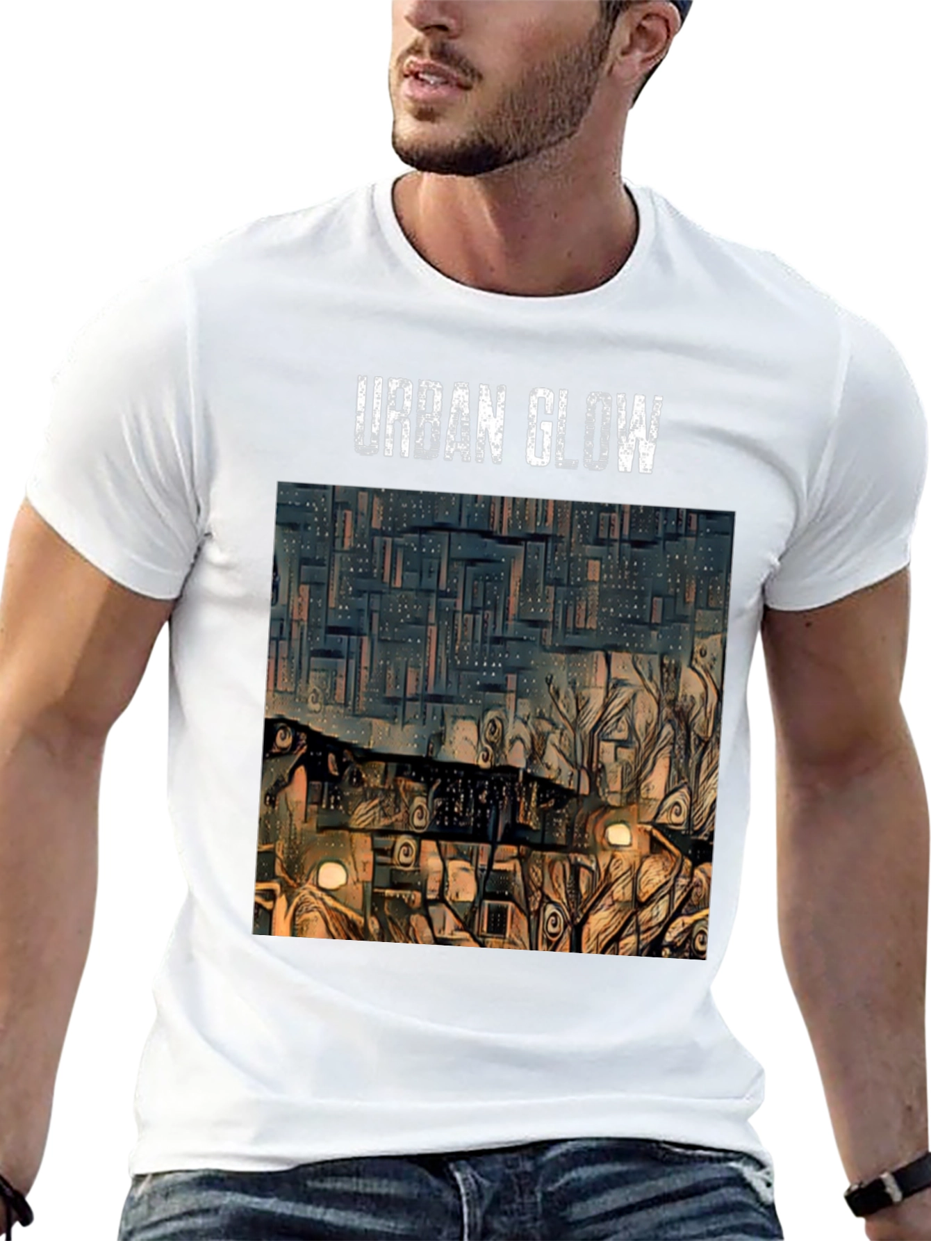 Urban Glow Graphic Tee - 13