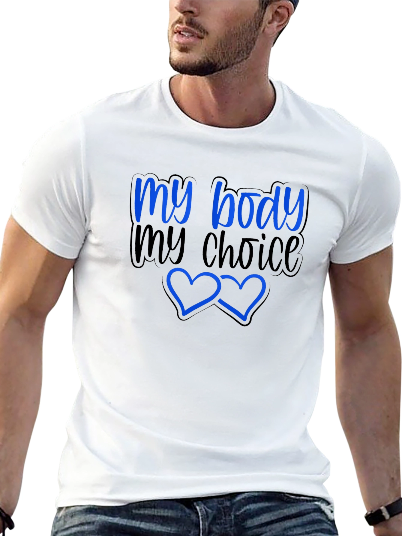 Black My Body, My Choice Graphic T-Shirt - Pro-Choice Tee view 13