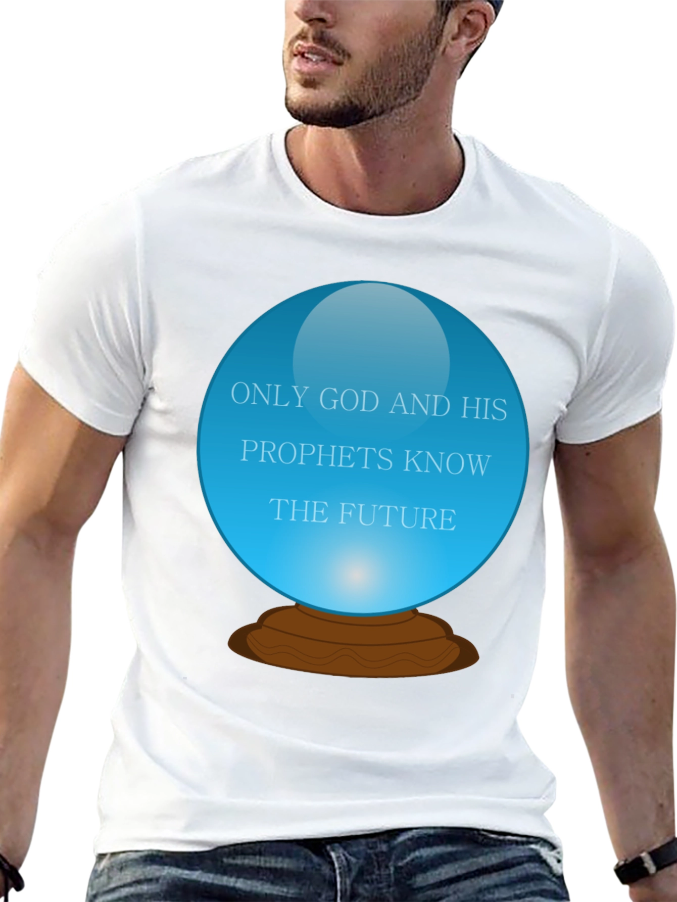 Black Mystic Future T-Shirt: Only God and His Prophets Know view 13