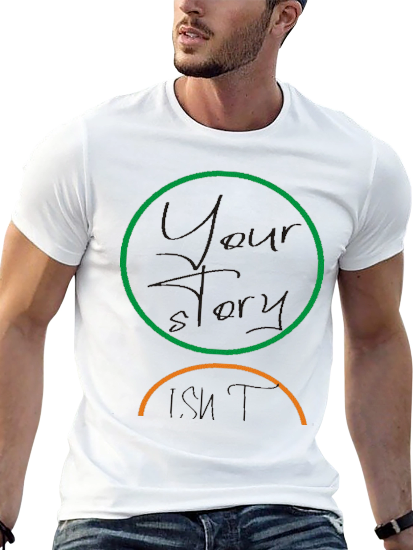 Black Your Story Isn't T-Shirt view 13