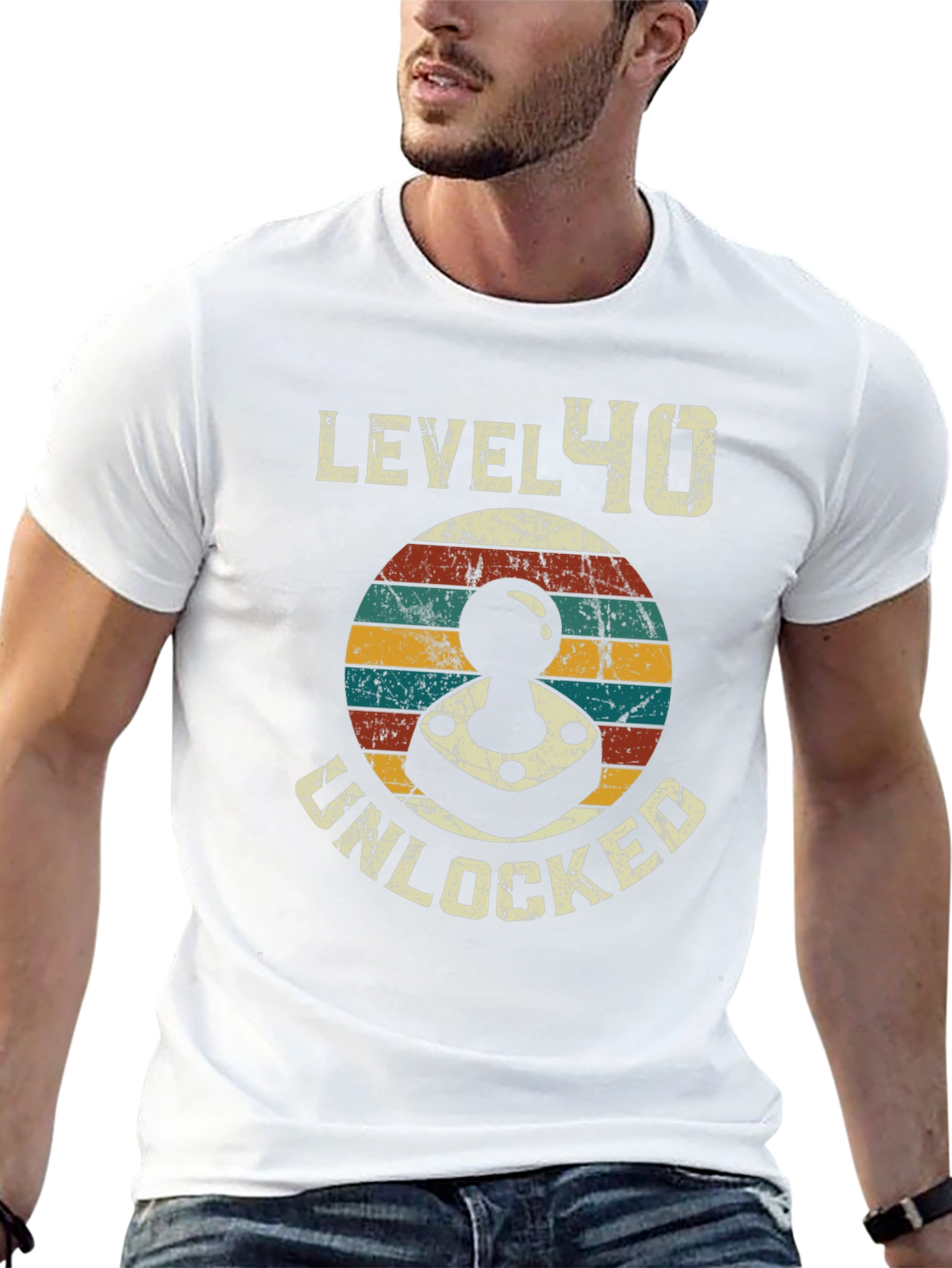 Black Level 40 Unlocked Black Graphic Tee view 13