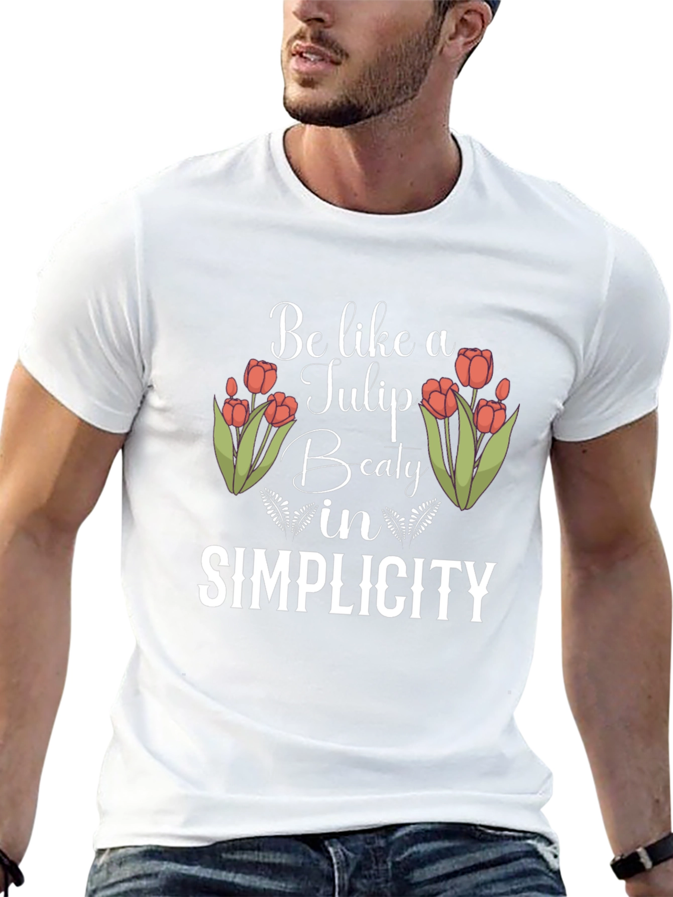 Black Tulip Simplicity Graphic Tee view 13