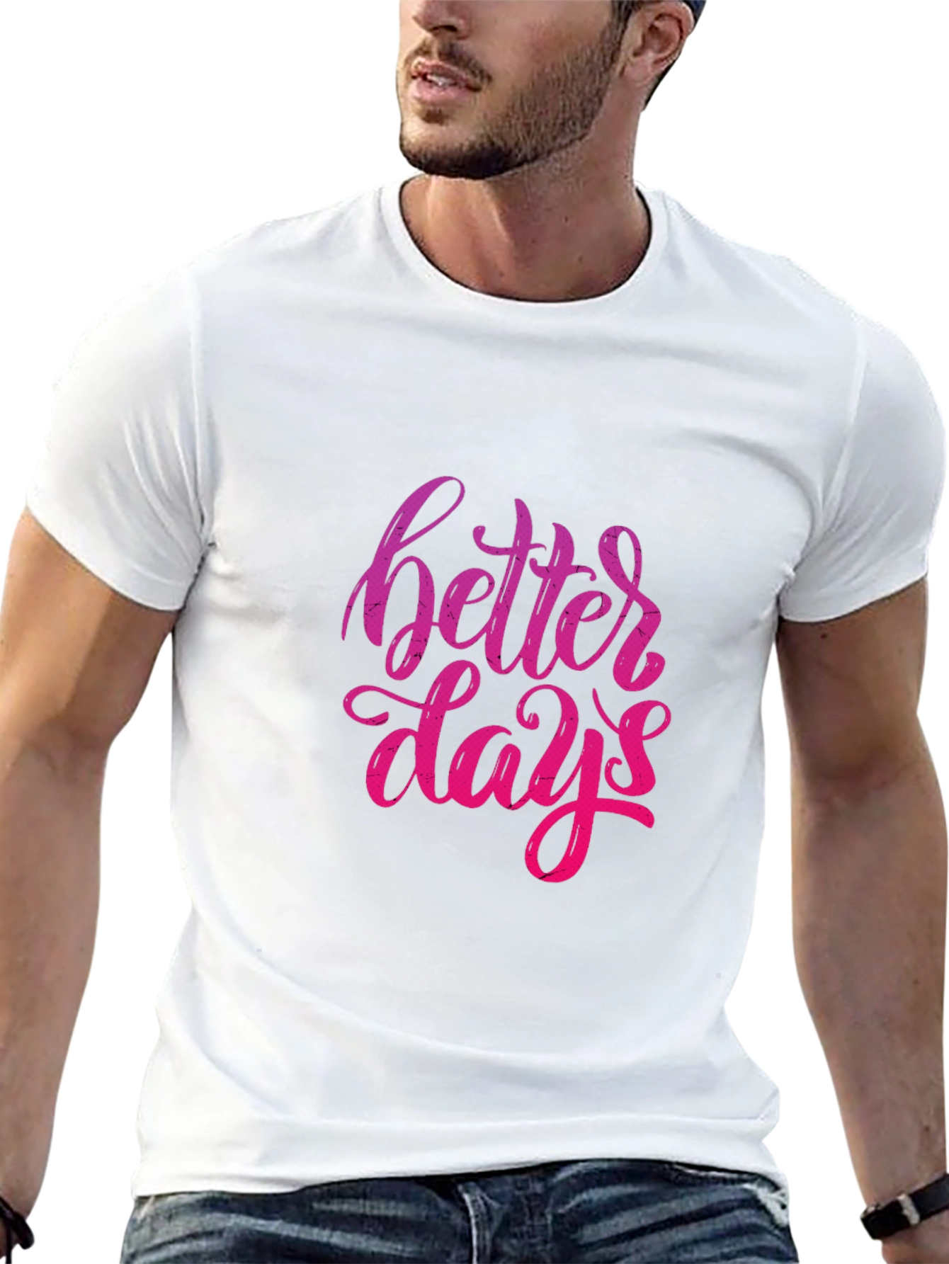 Black Better Days Graphic Tee - Stylish Comfort view 13