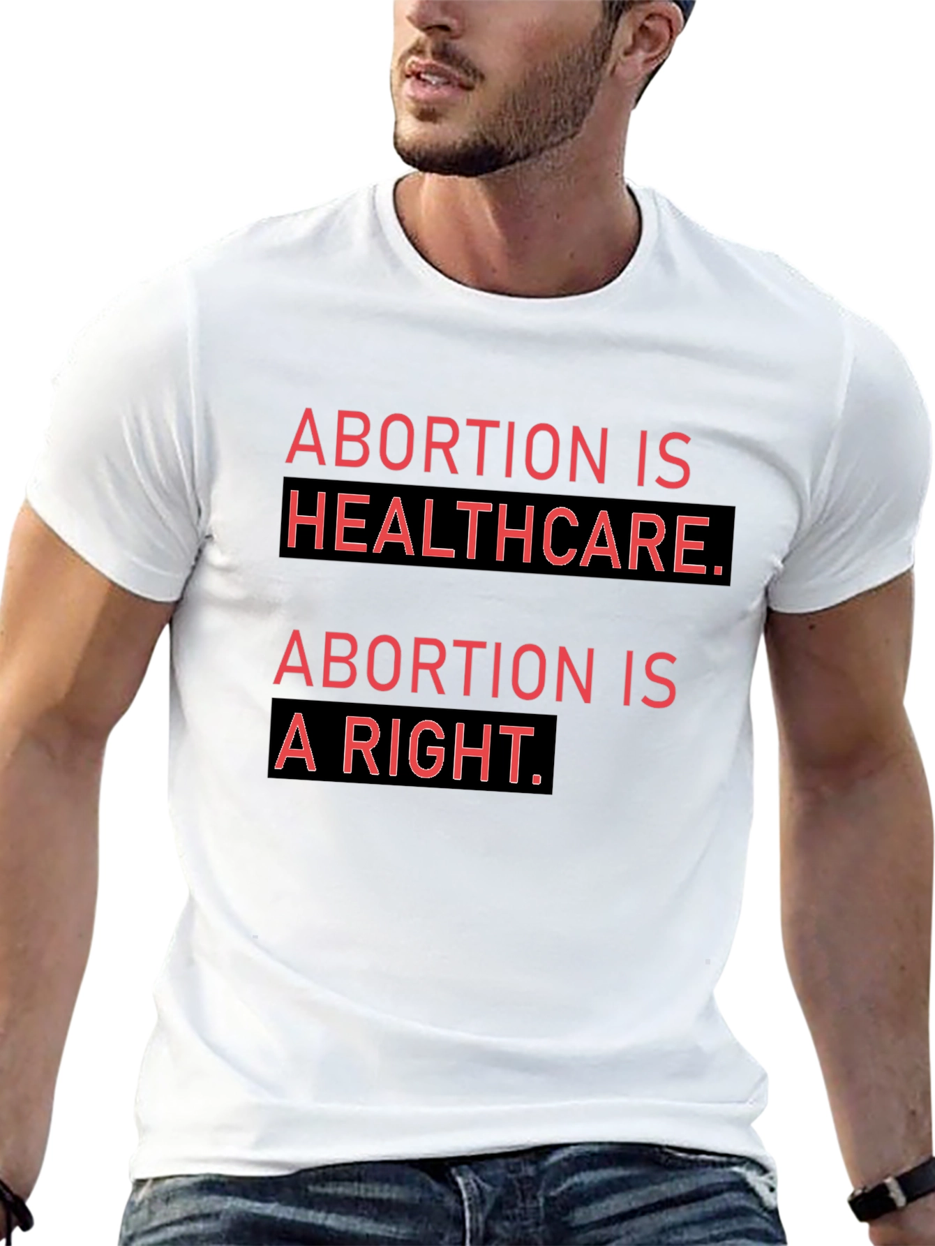 Black Abortion is Healthcare T-Shirt Pro Choice Activist Tee view 13