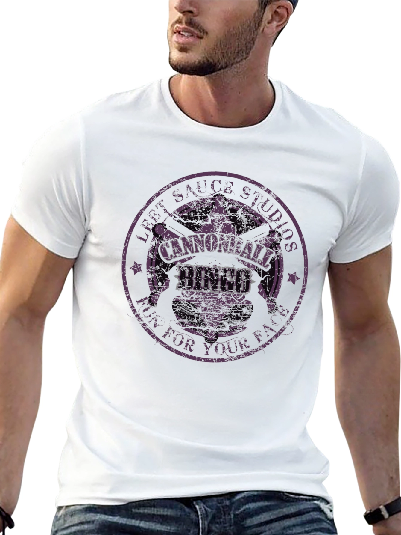 Black Cannonball Bingo Graphic Tee - Soft Black Cotton T-Shirt view 13