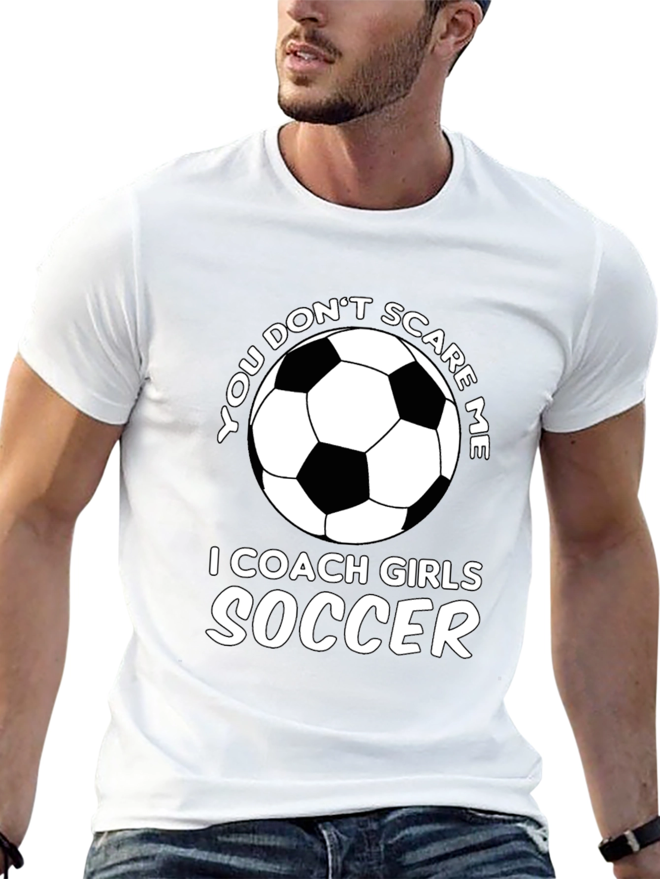 Black Coach Girls Soccer T-Shirt view 13