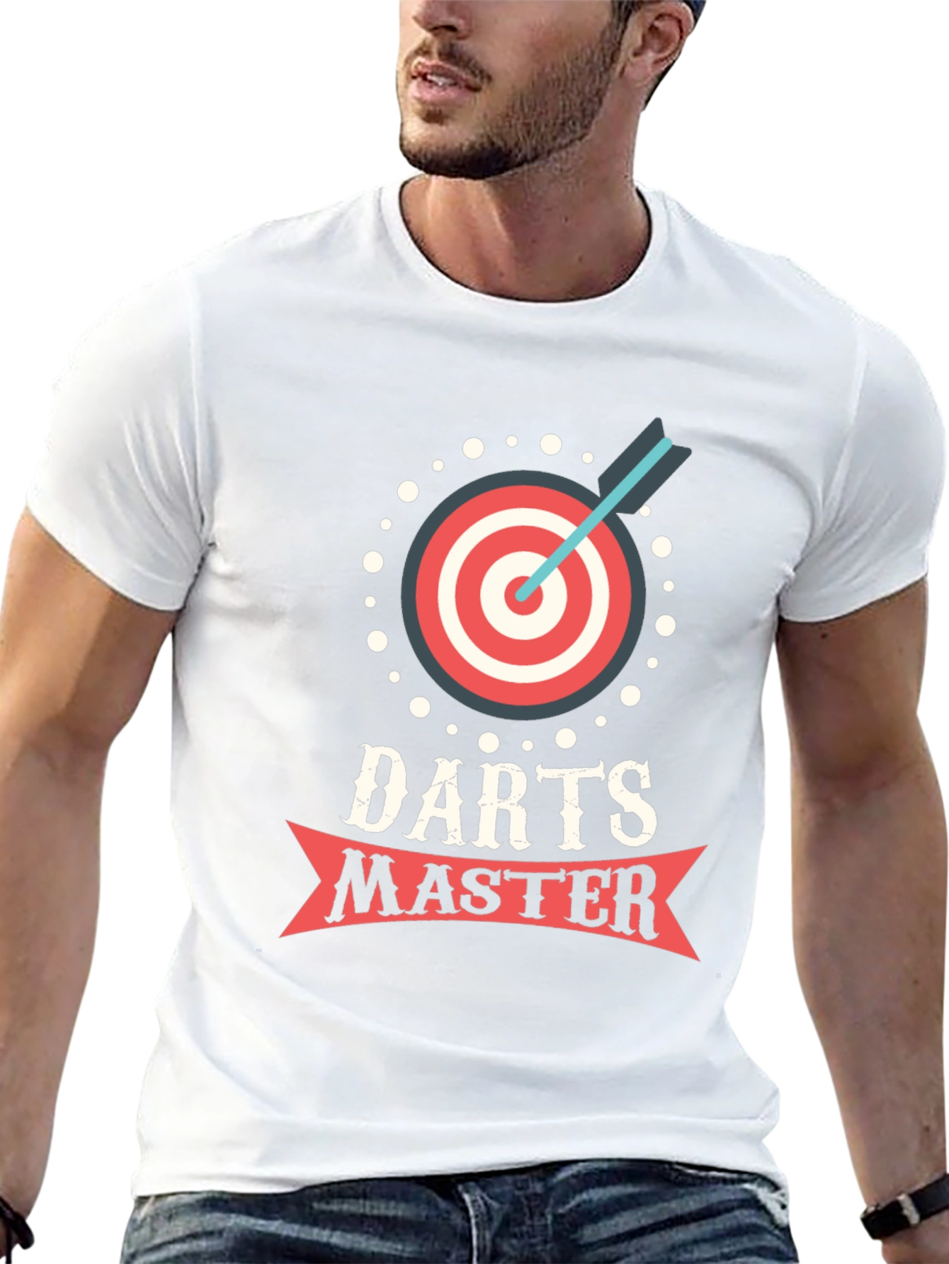 Black Darts Master Black T-Shirt - Game On! view 13