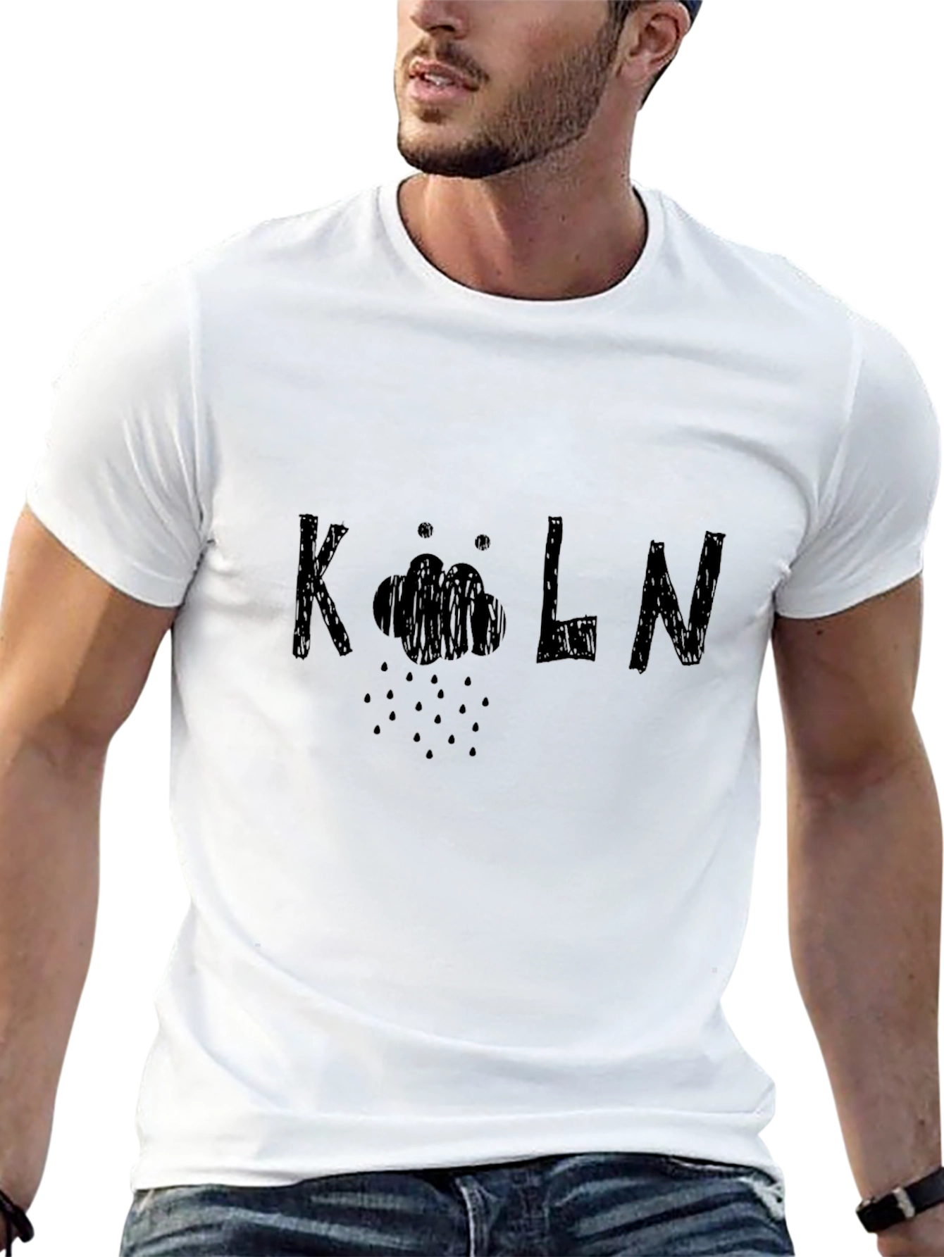 Black Köln Rain Cloud T-Shirt - Black view 13