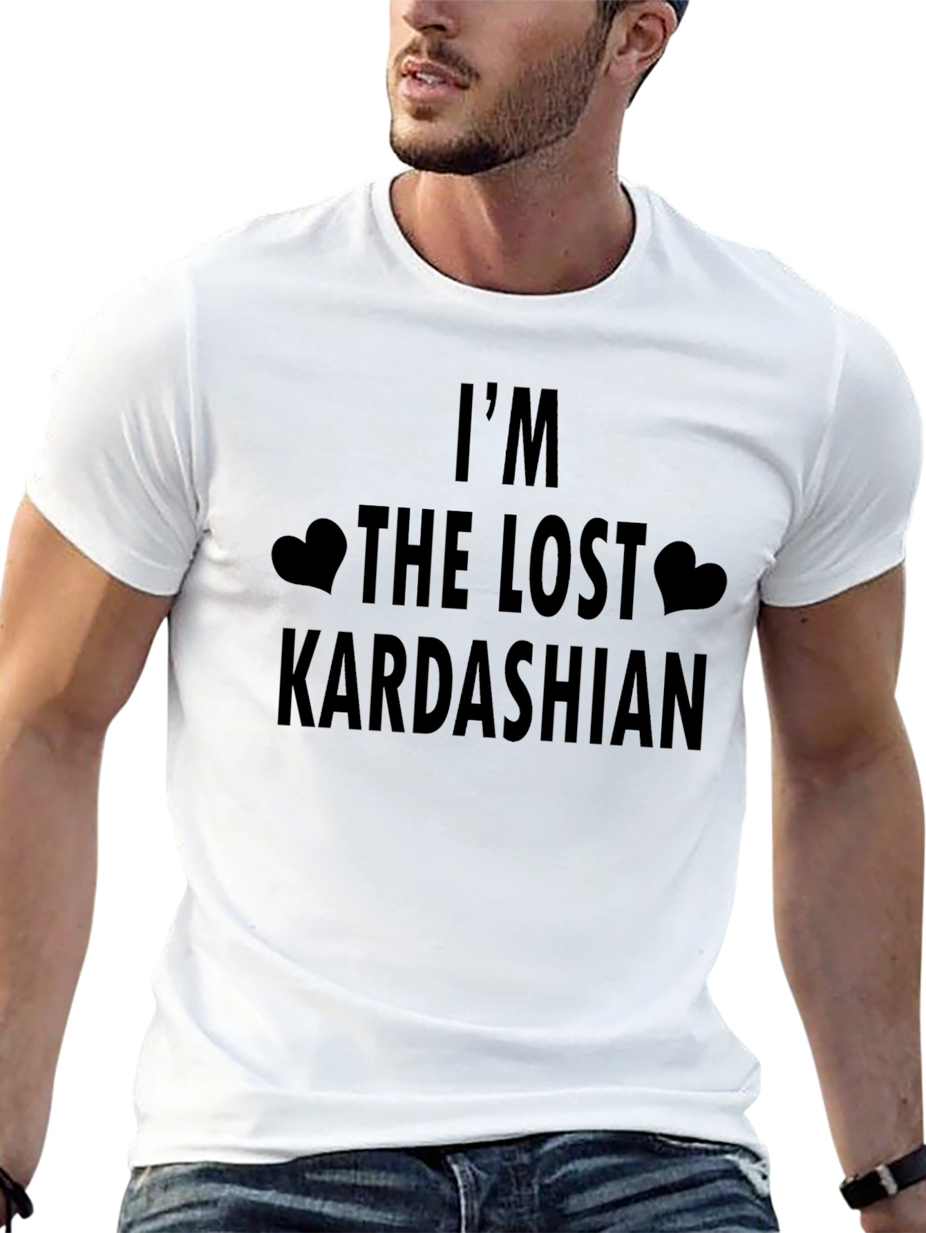 Black Lost Kardashian T-Shirt view 13