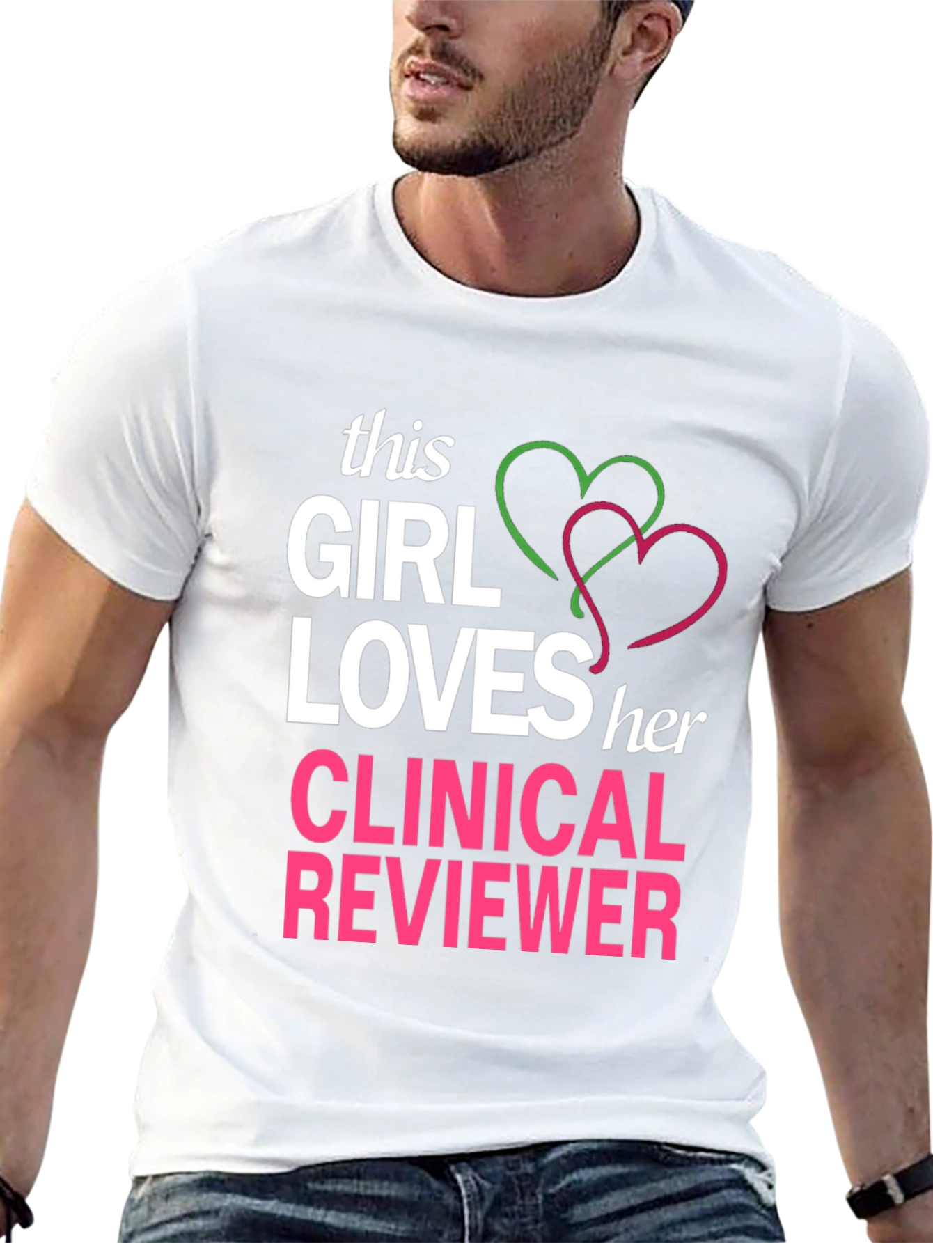 Black Clinical Reviewer Love T-Shirt view 13