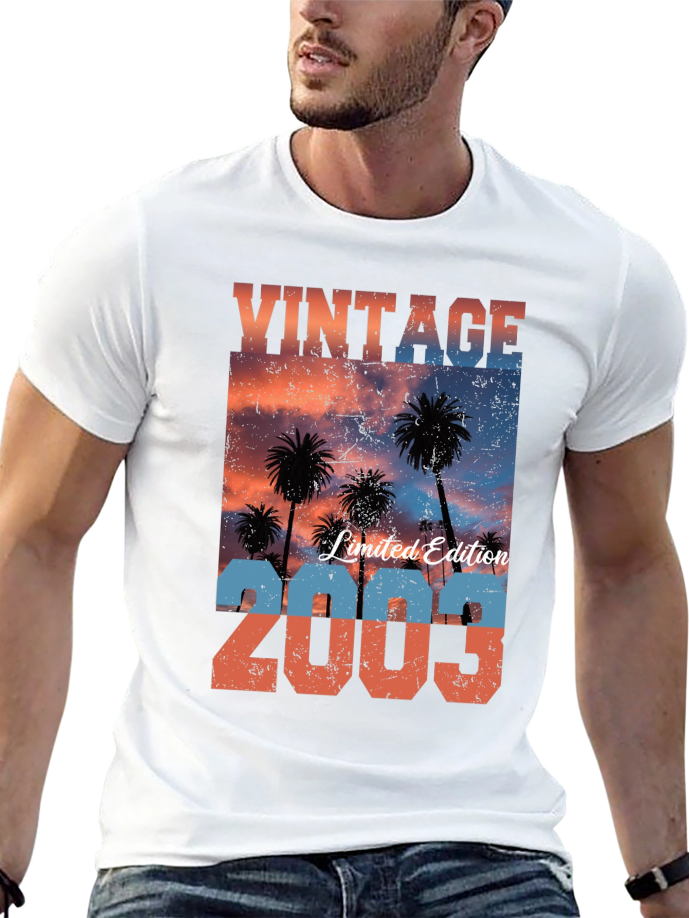Black Vintage 2003 Limited Edition Palm Tee view 13