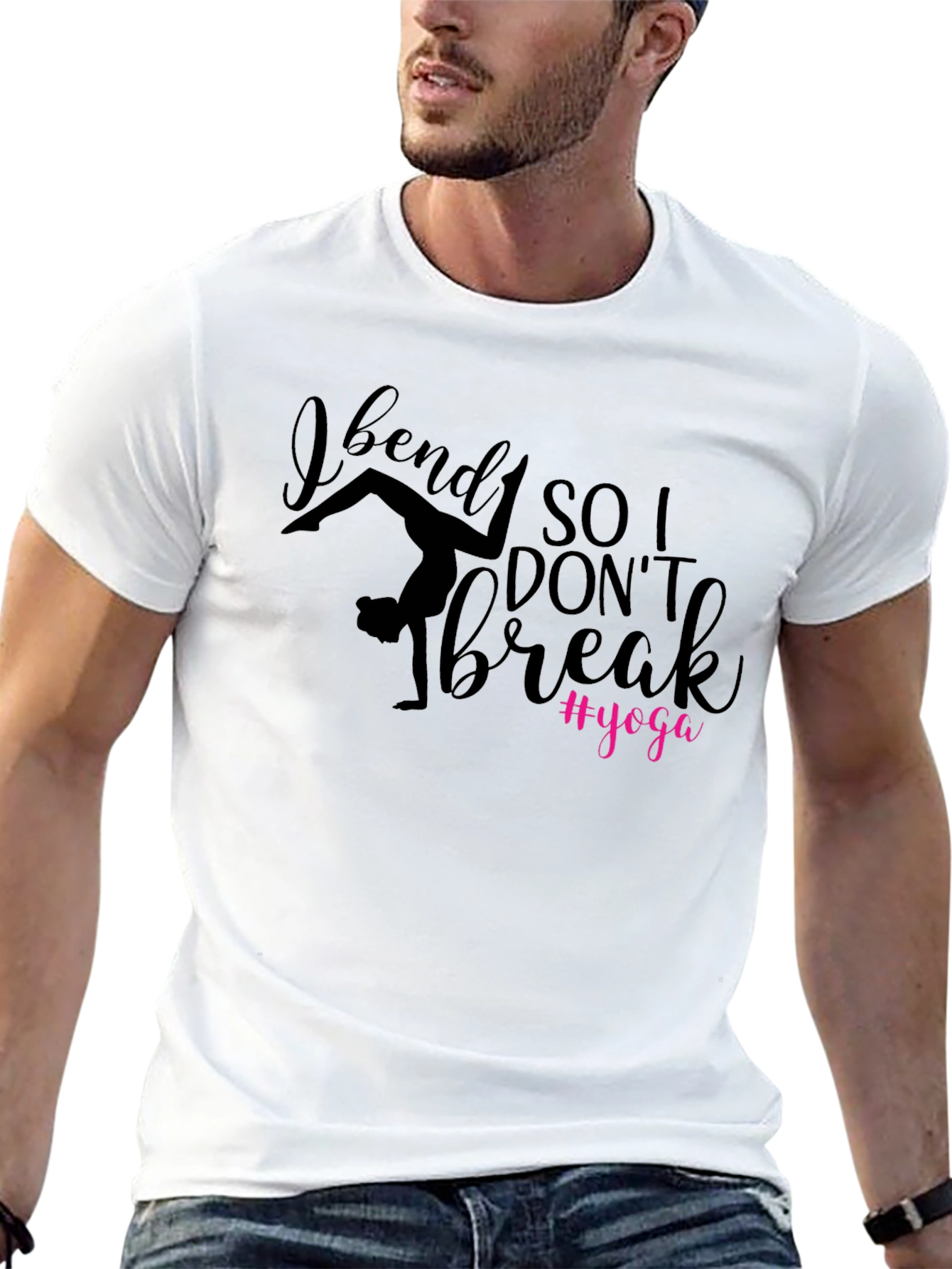I Bend So I Don't Break Yoga Tee - 13
