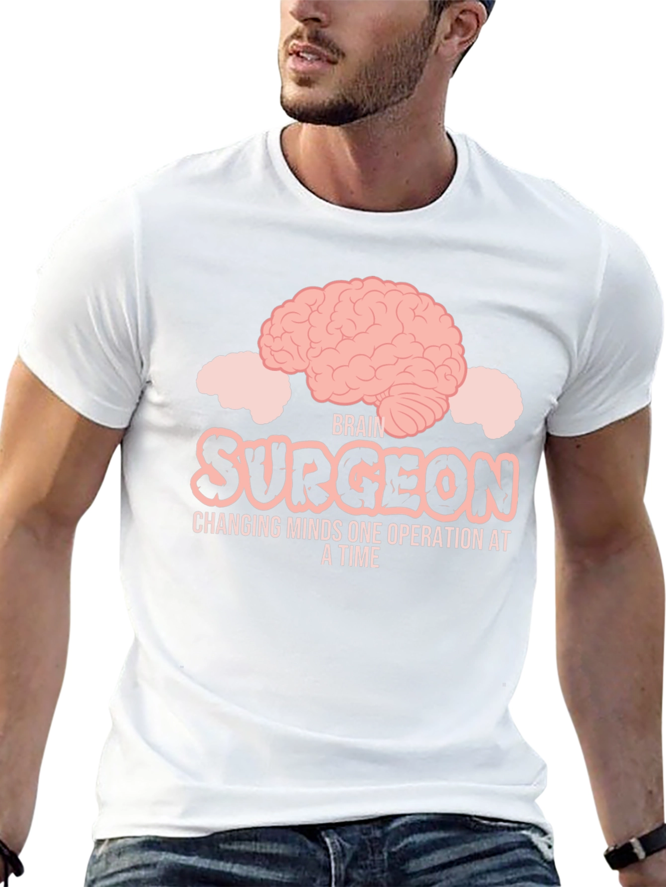 Black Brain Surgeon T-Shirt: Changing Minds One Operation At A Time view 13