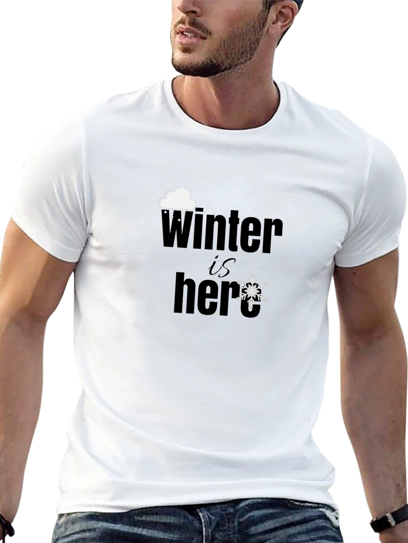 Black Winter is Here Graphic Tee view 13