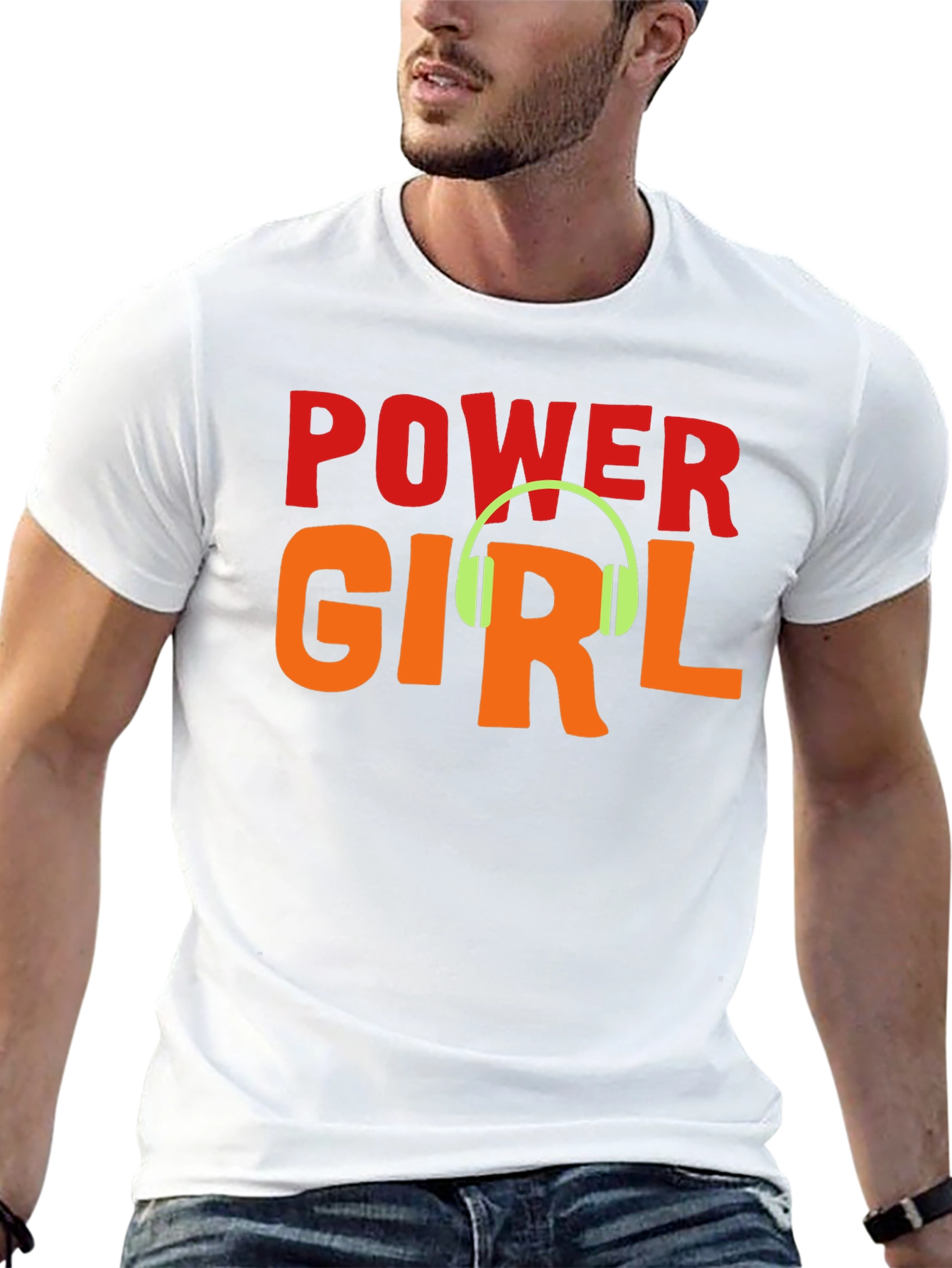Black Power Girl Graphic T-Shirt - Stylish & Comfortable view 13