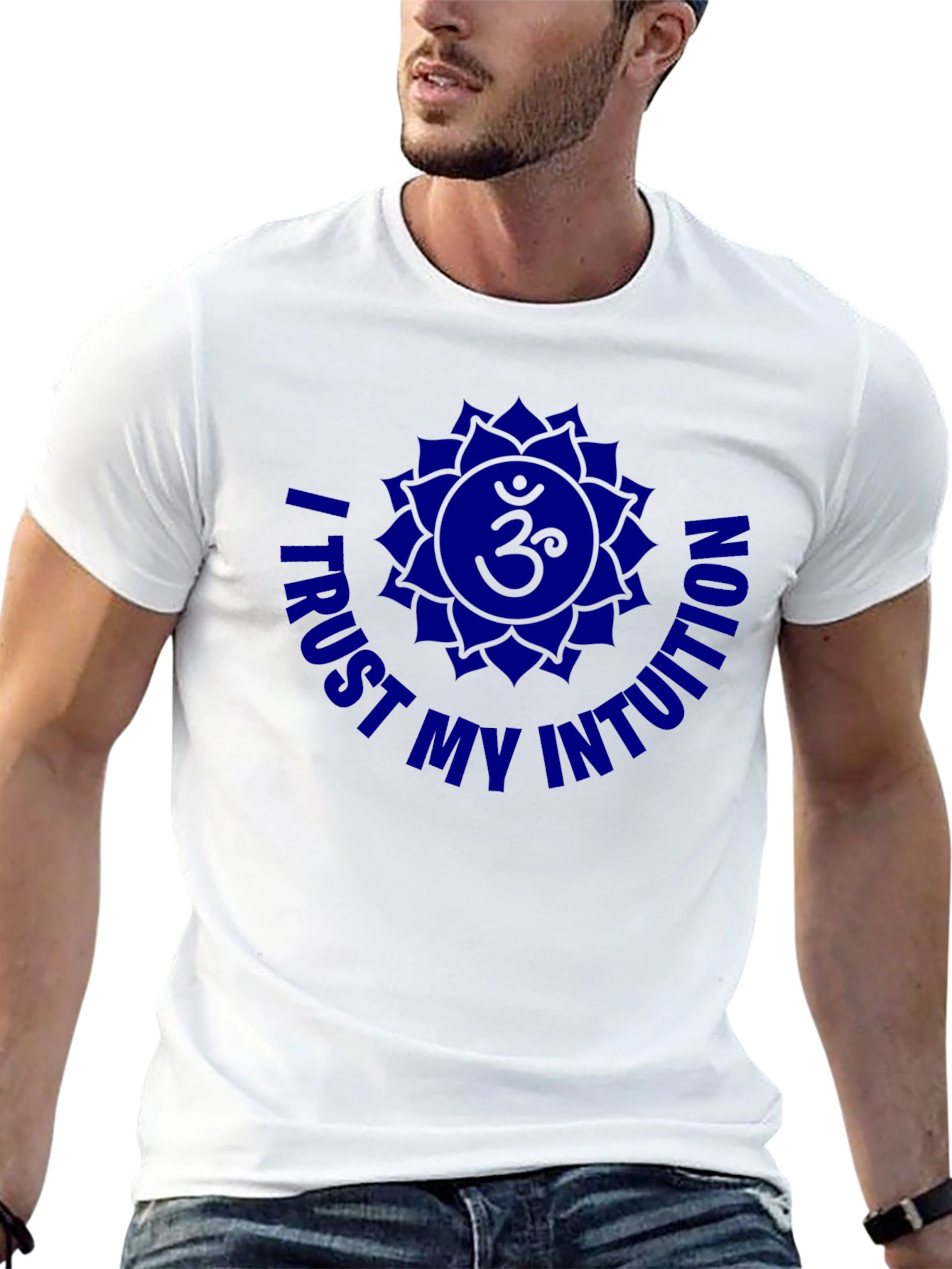 Black I Trust My Intuition Graphic Tee view 13