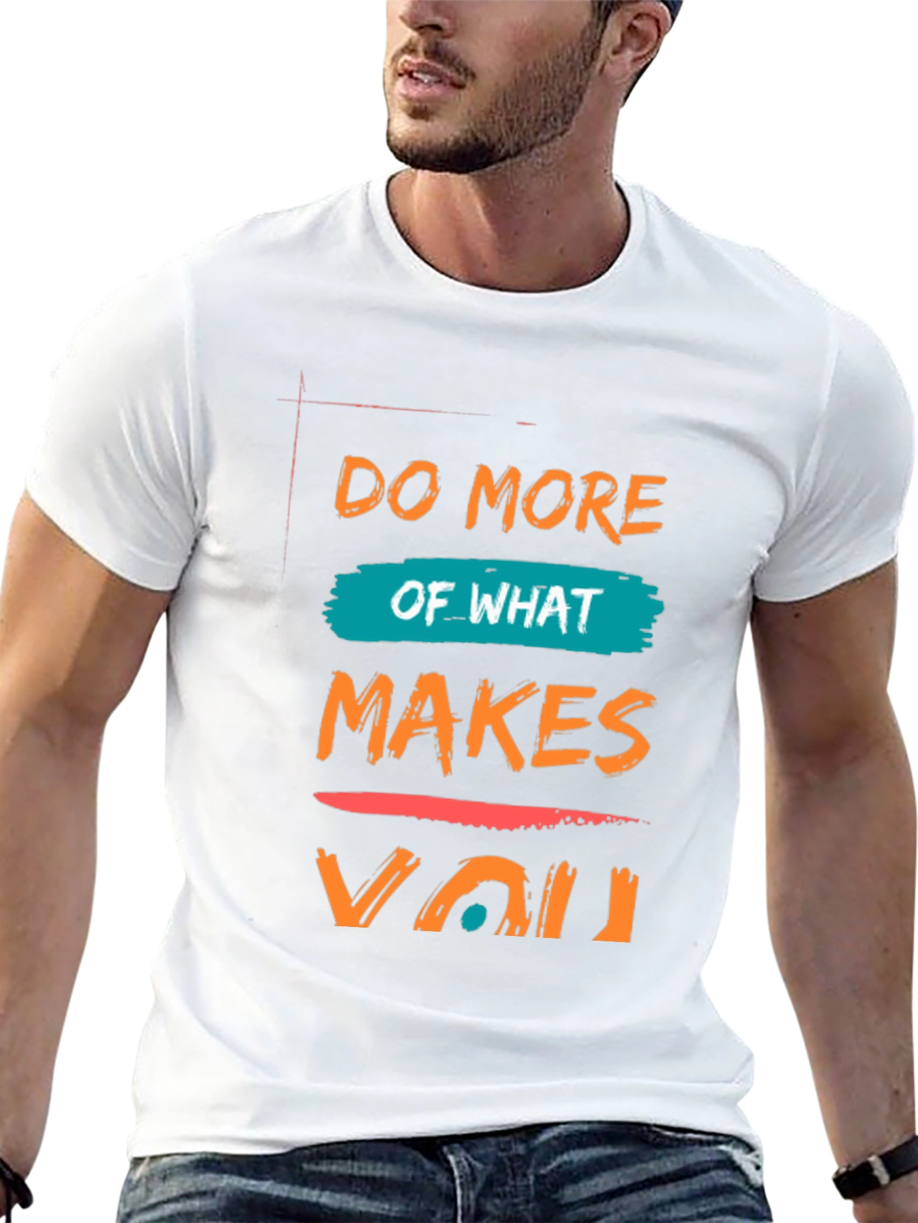 Black Do More Of What Makes You T-Shirt view 13