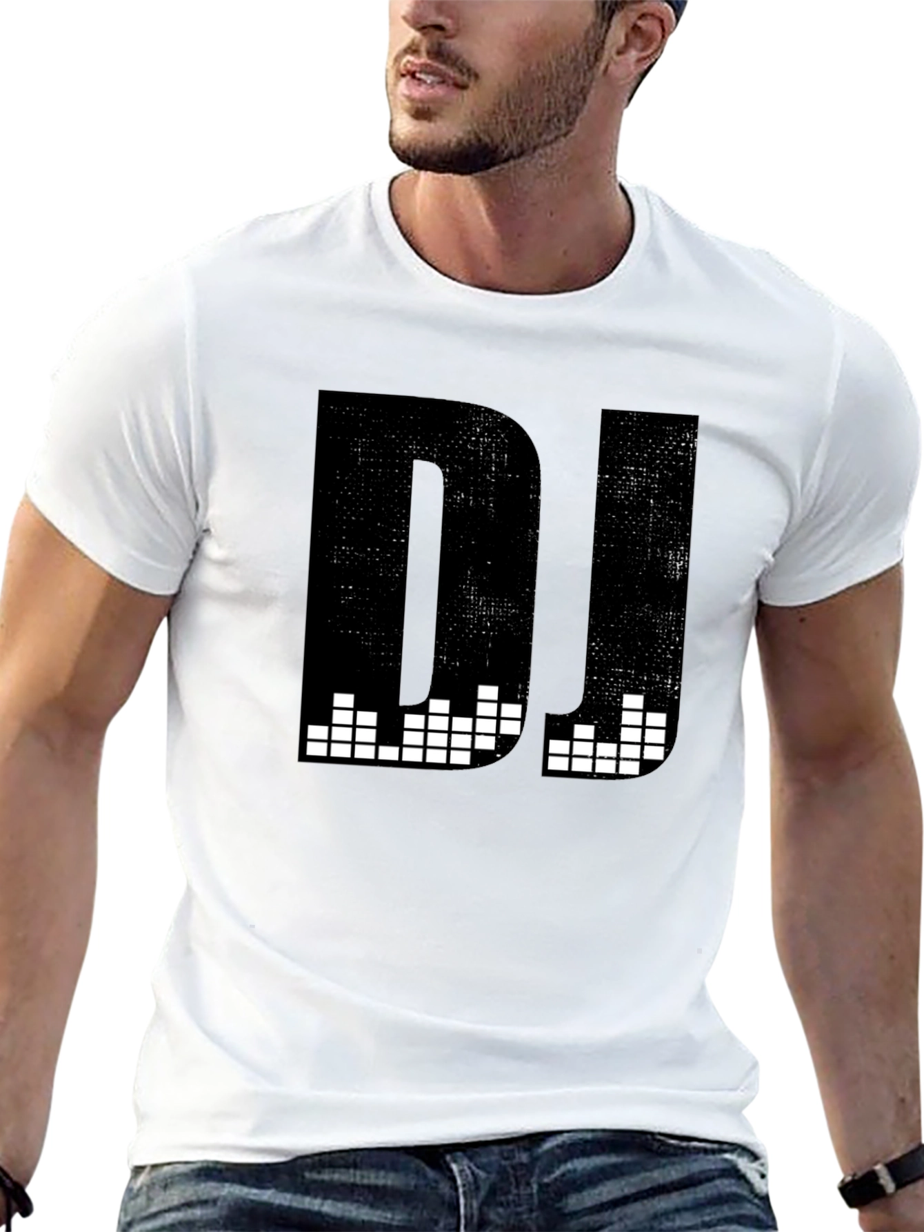 Black DJ Graphic T-Shirt - Black Music Tee view 13