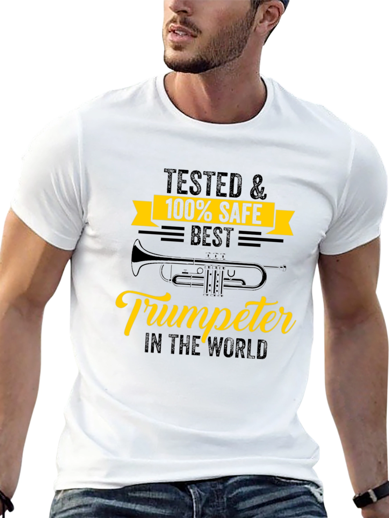 Black Best Trumpeter T-Shirt - 100% Safe & Tested! view 13
