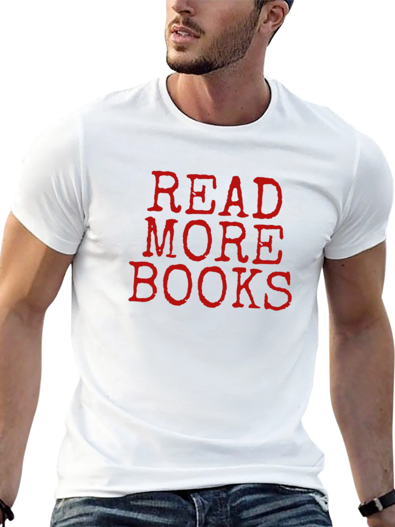 Black Read More Books Black Graphic Tee view 13