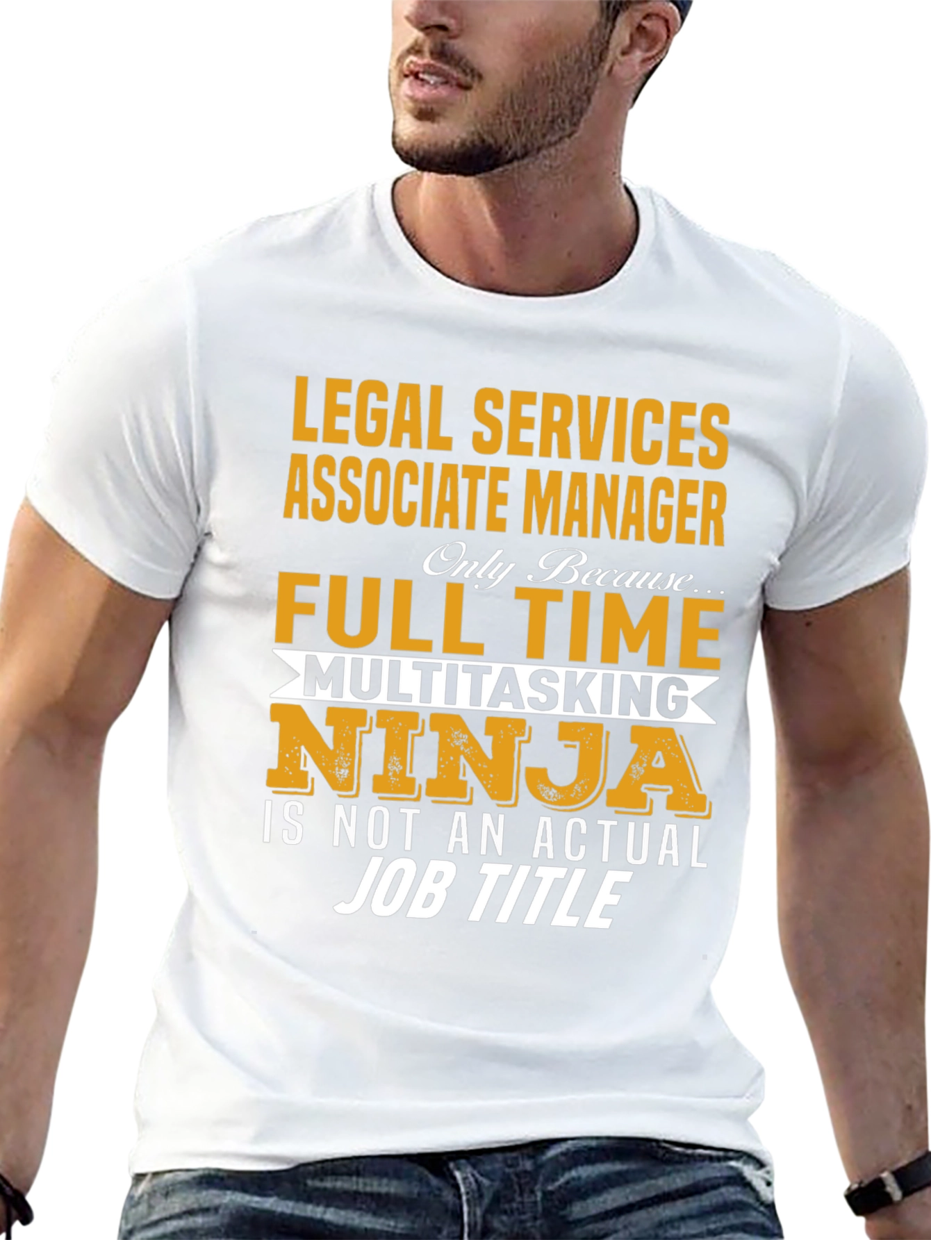 Black Legal Services Associate Manager T-Shirt view 13