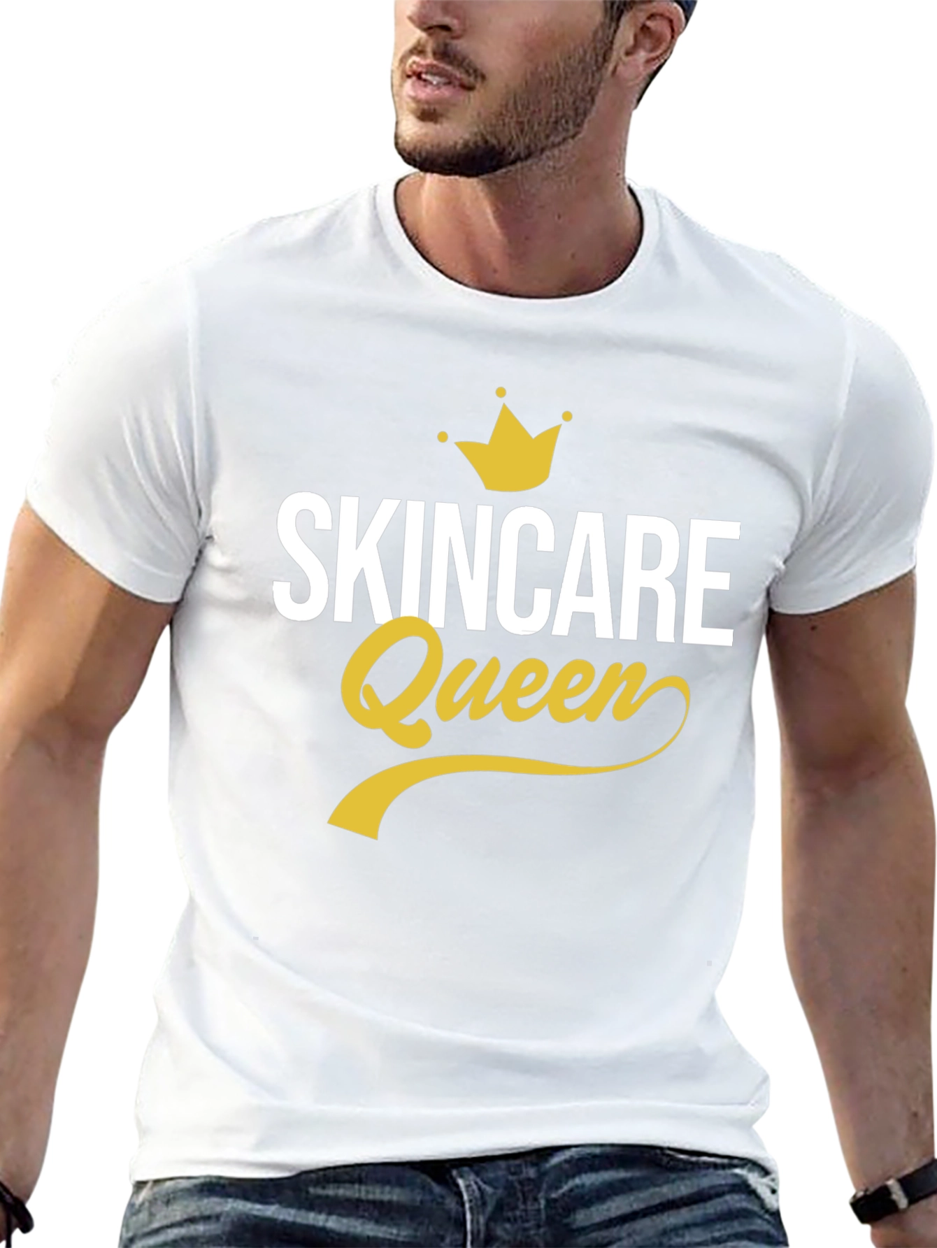 Black Skincare Queen Graphic T-Shirt - Stylish & Comfy view 13