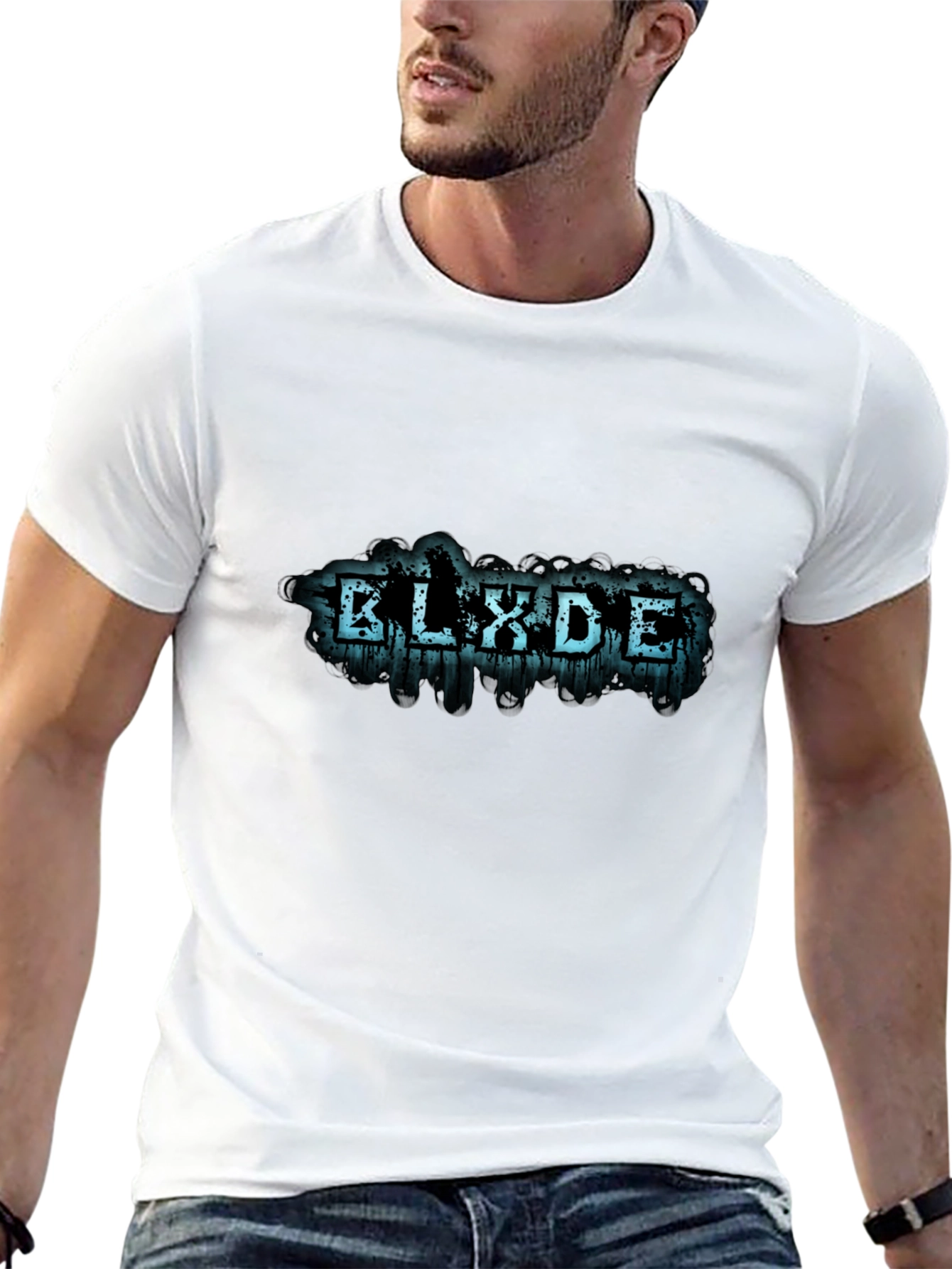 Black Blxde Graphic Print Black T-Shirt view 13