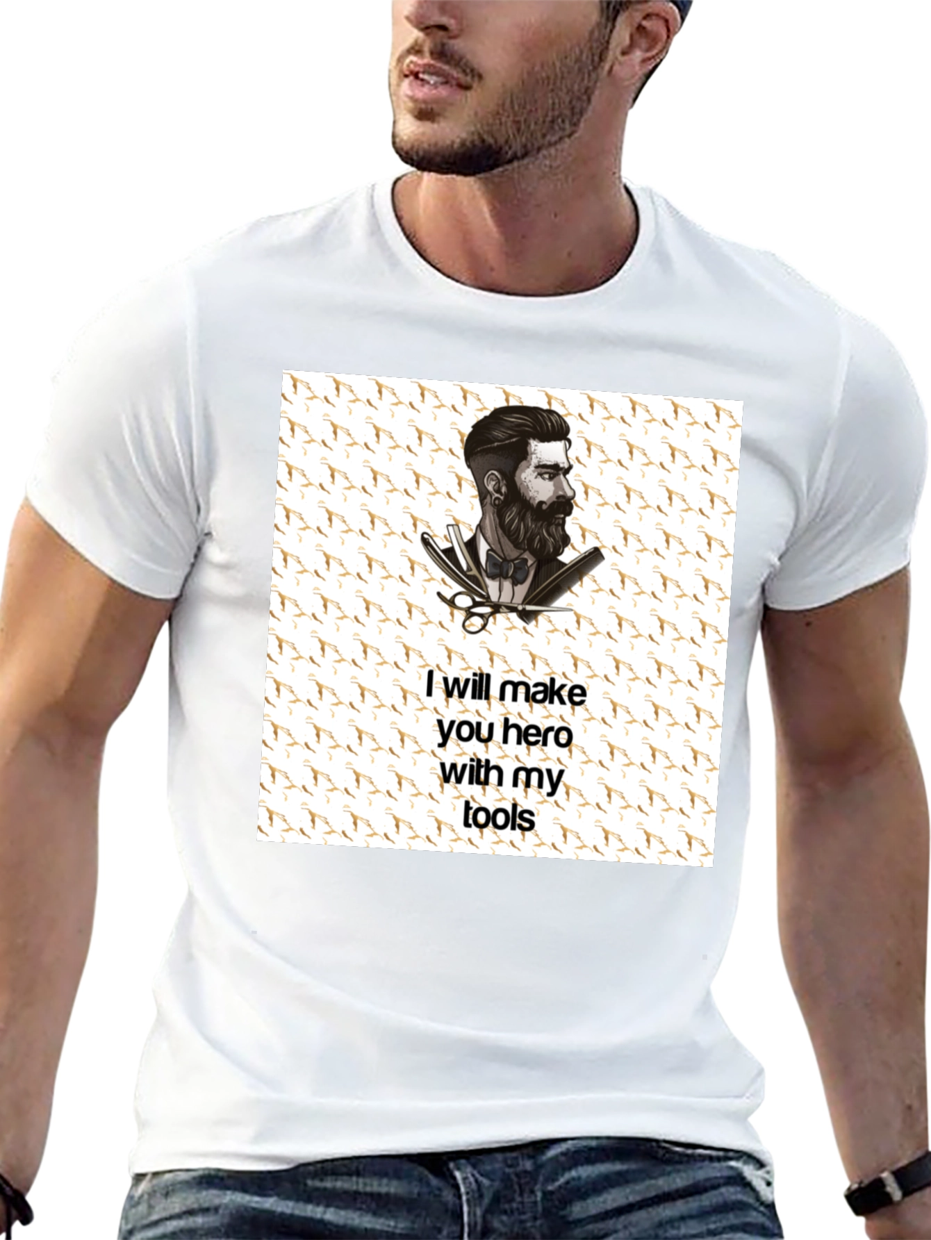 Hero Barber T-Shirt - Stylish Design - 13