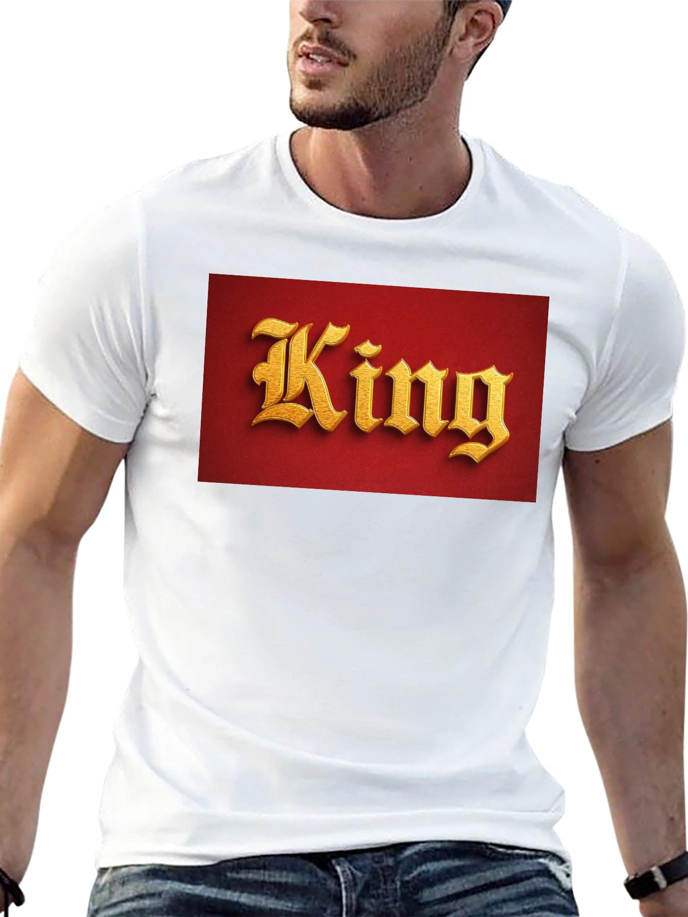 Black King Graphic T-Shirt - Regal Style view 13
