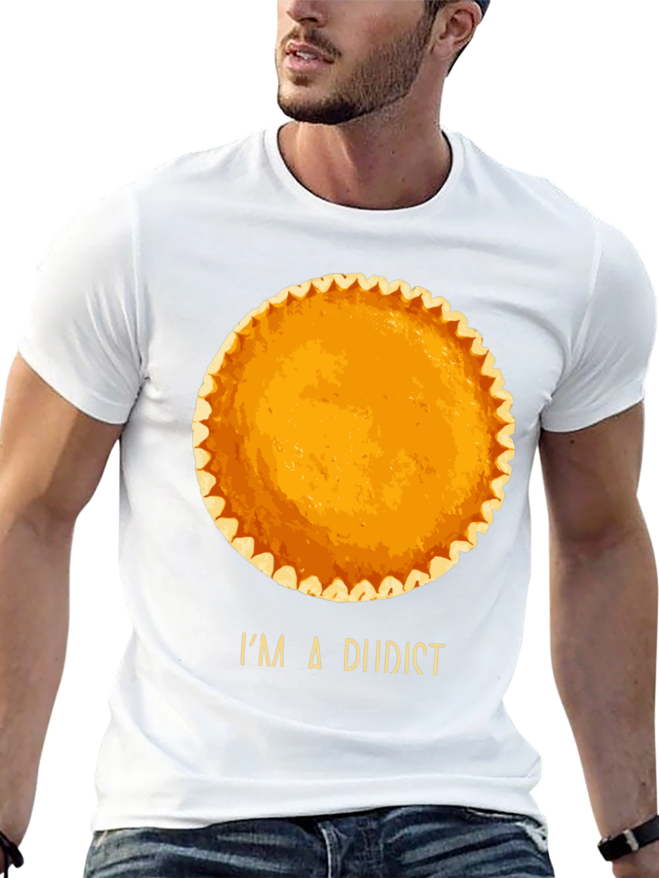 Black I'm a Diidist Pumpkin Pie T-Shirt view 13