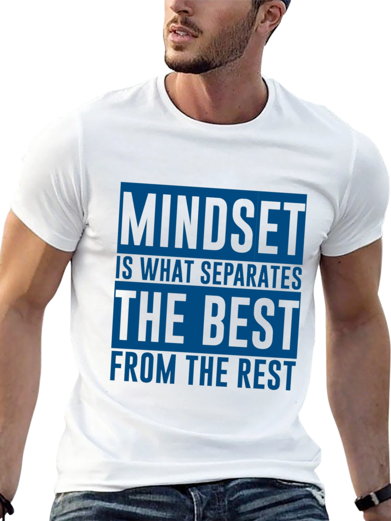 Black Mindset T-Shirt - Separates the Best From the Rest view 13