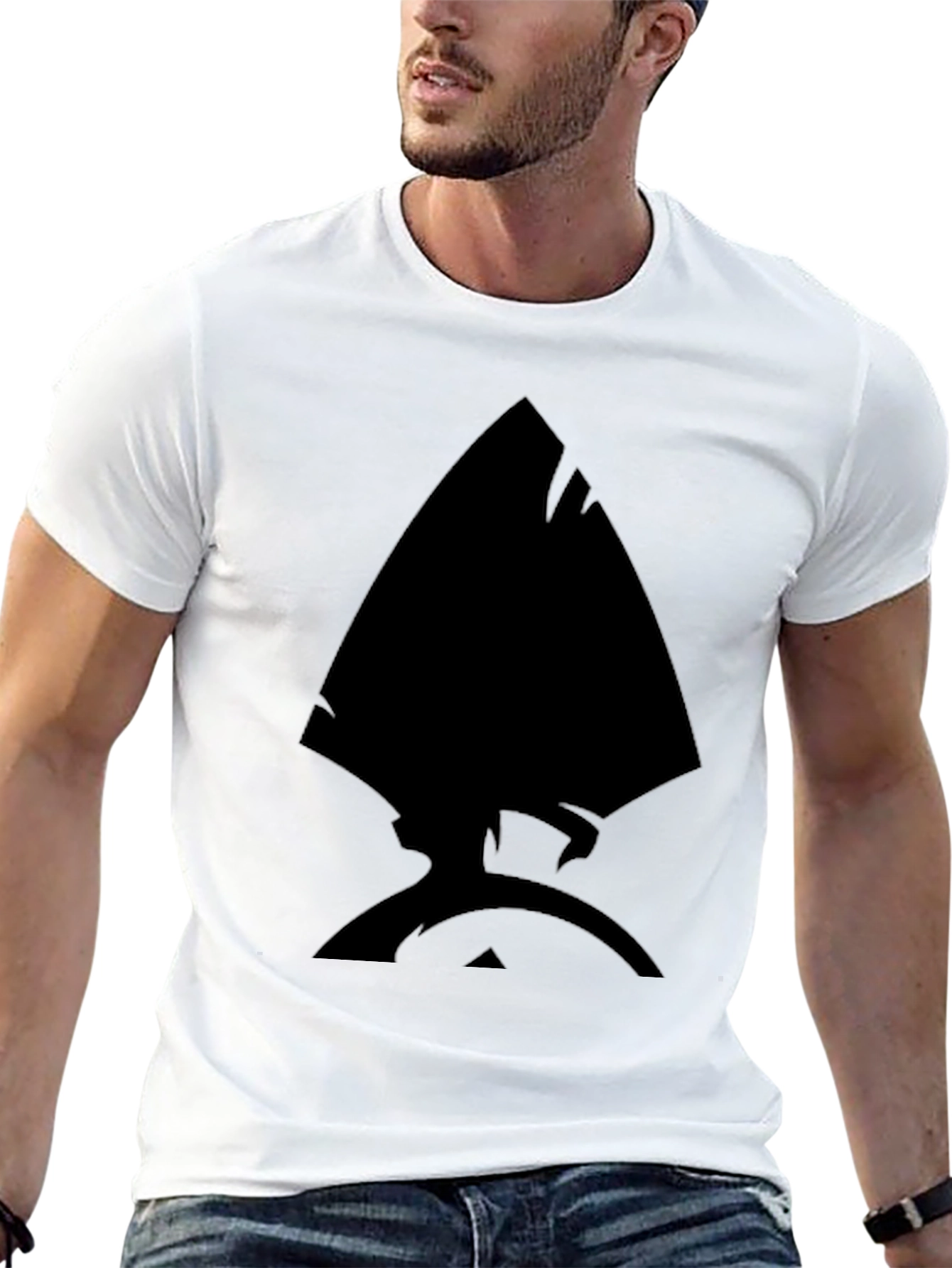 Ace Spade Graphic Tee - Black Casual T-Shirt - 13