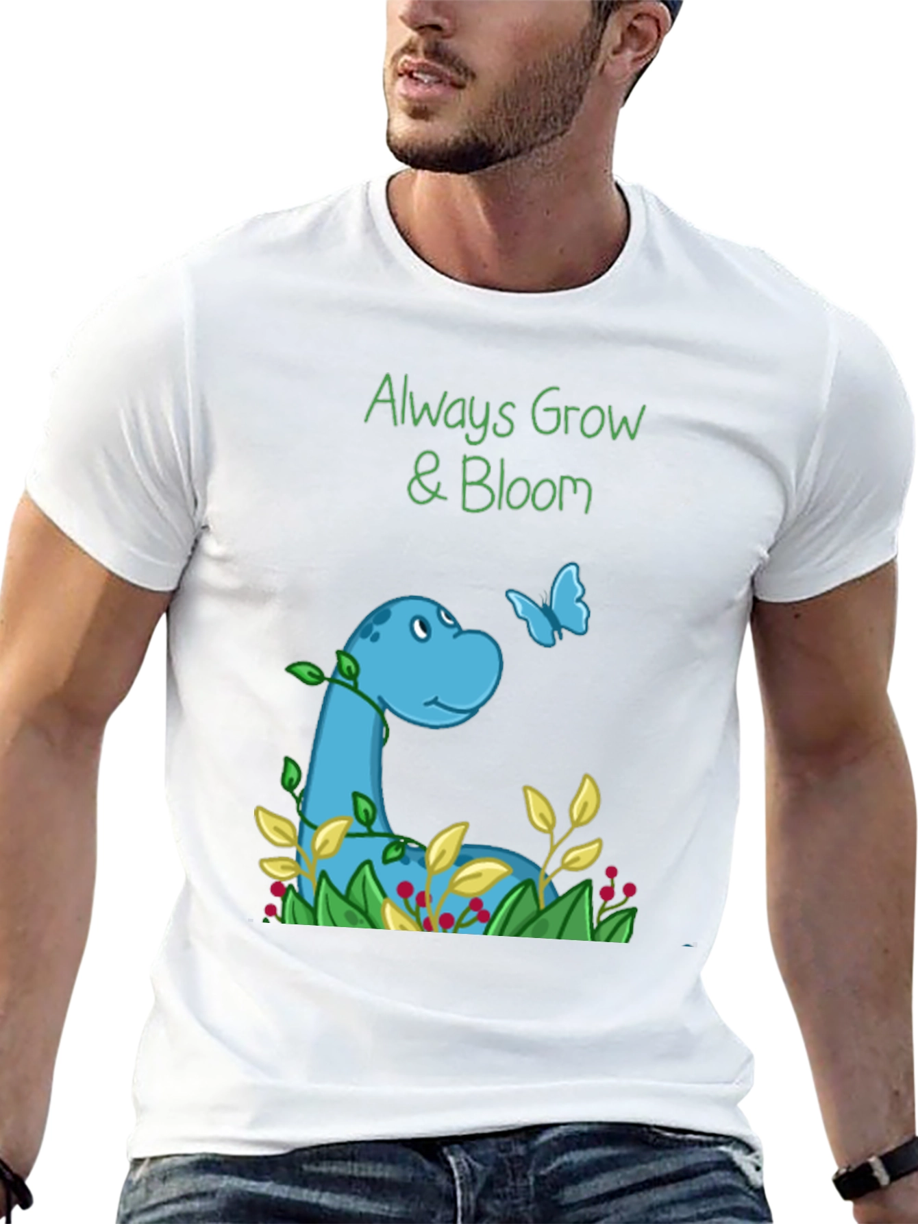 Black Always Grow & Bloom Graphic Tee view 13