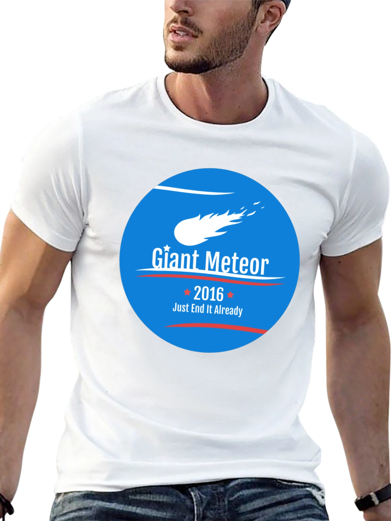 Black Giant Meteor 2016 Funny T-Shirt view 13