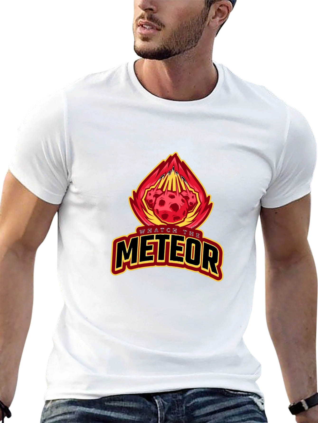Black Watch the Meteor Black Graphic Tee view 13