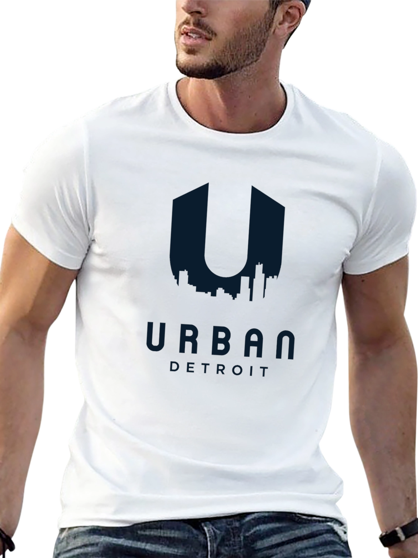 Urban Detroit Graphic Tee - Black - 13