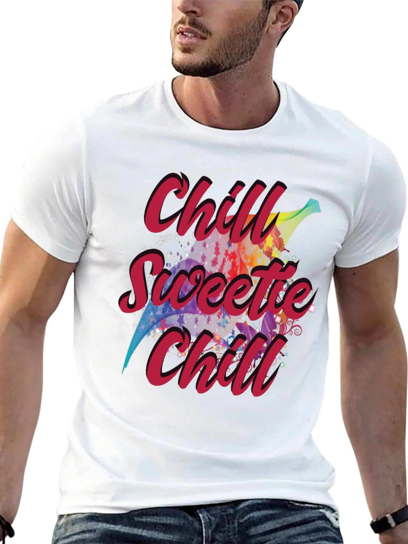 Black Chill Sweetie Chill Graphic Tee view 13
