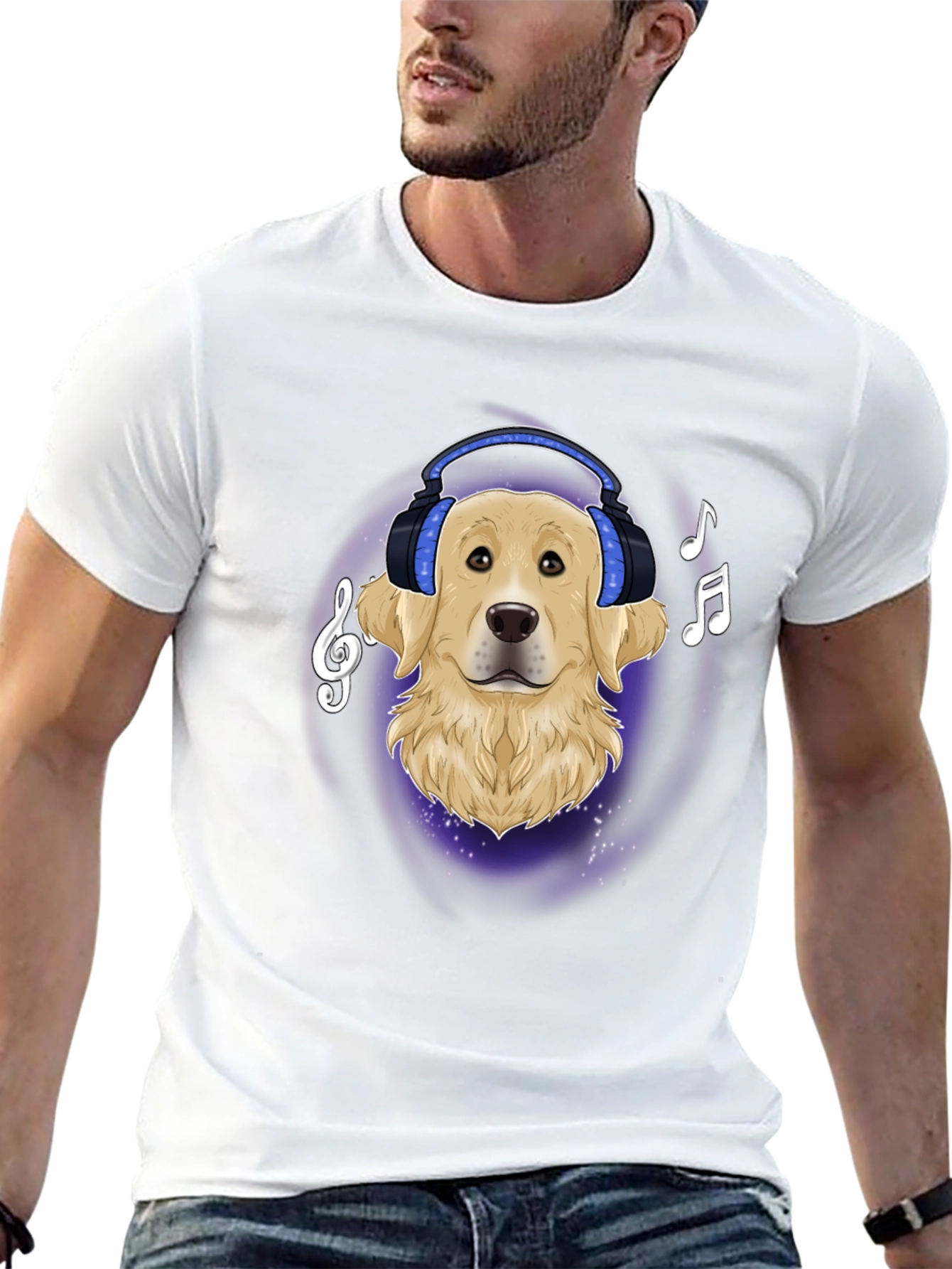 Black Dog DJ T-Shirt view 13