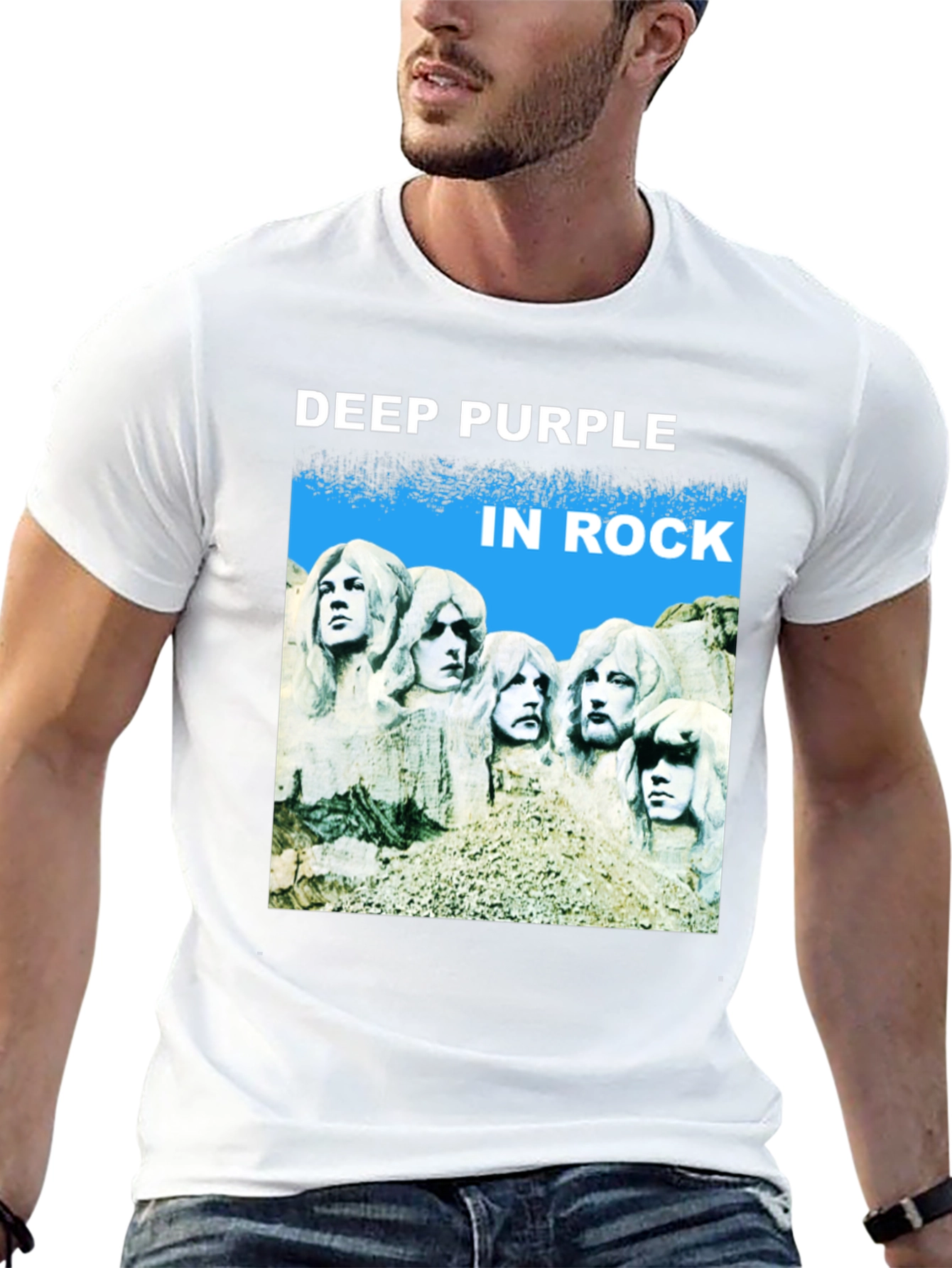 Deep Purple In Rock Album Cover T-Shirt - 13