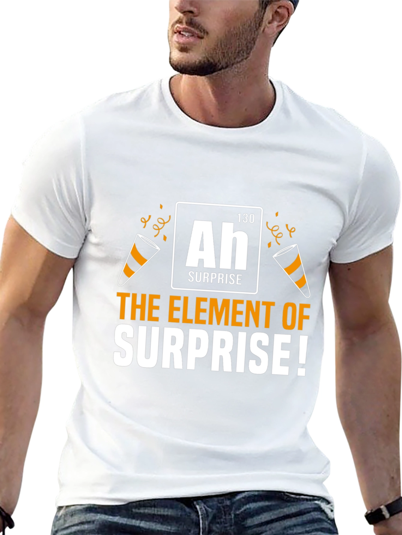 The Element of Surprise T-Shirt - Funny Chemistry Tee - 13